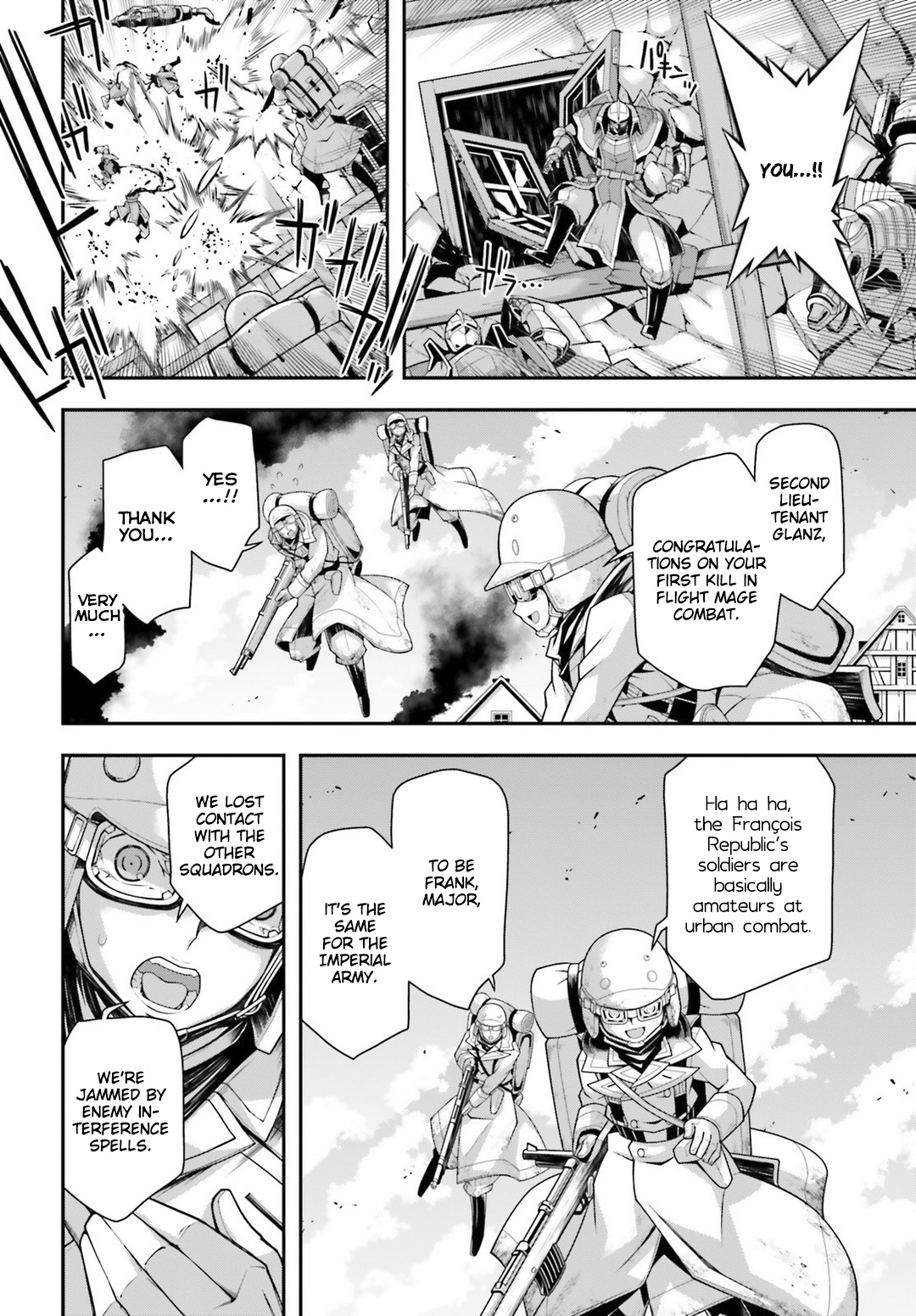 Youjo Senki Chapter 37 page 6 - Chapter 37: Trial by Fire III