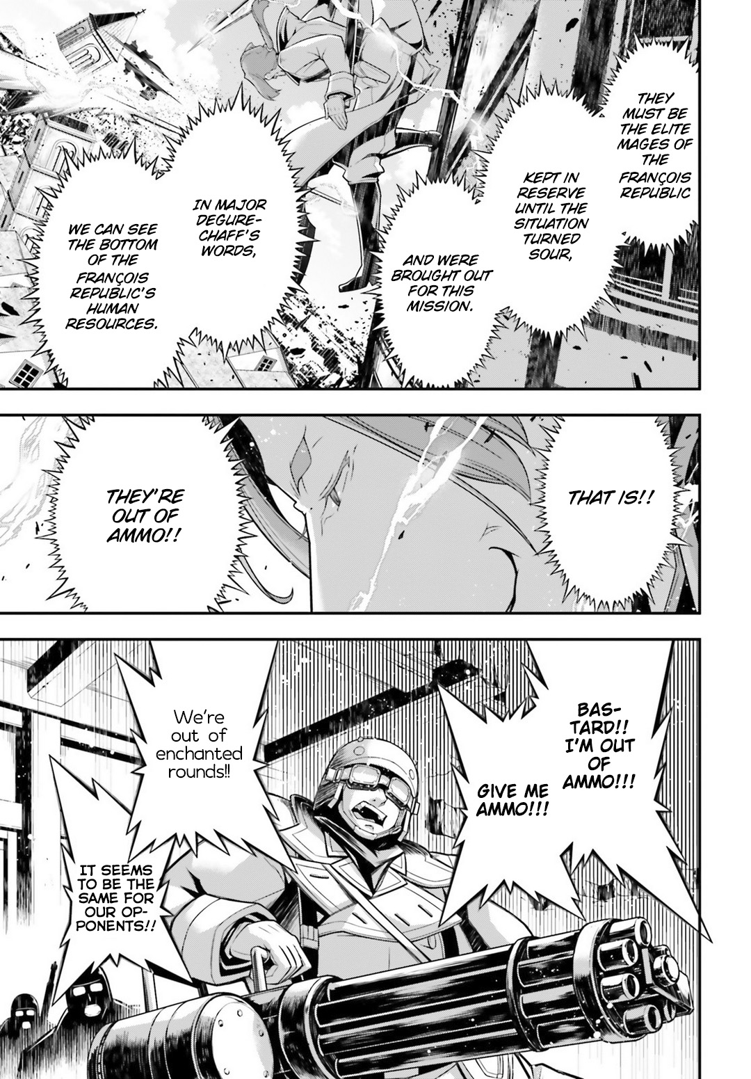 Youjo Senki Chapter 37 page 9 - Chapter 37: Trial by Fire III