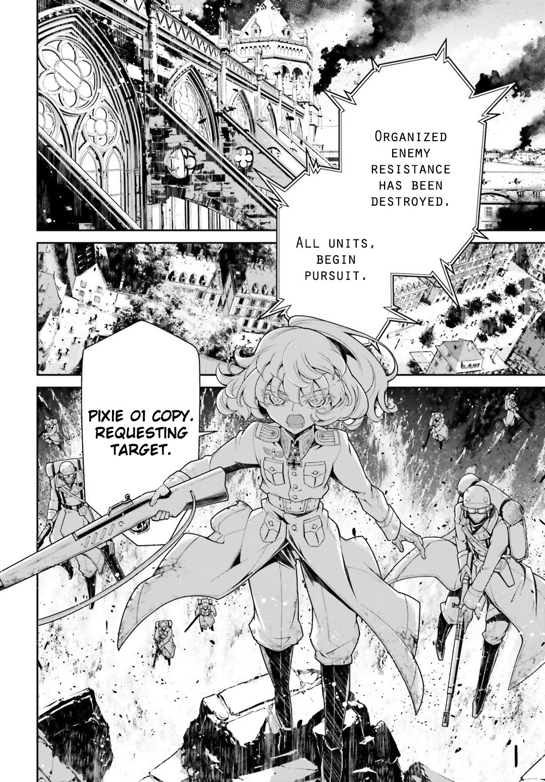 Youjo Senki Chapter 38 page 28 - Chapter 38: Trial by Fire IV