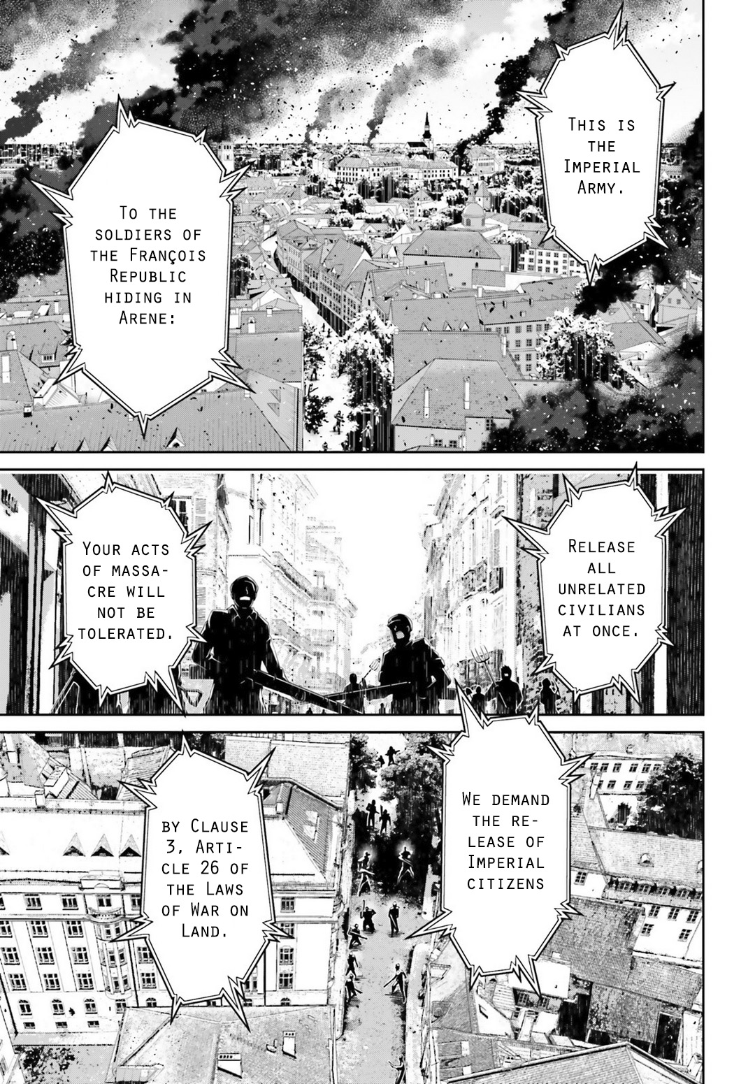 Youjo Senki Chapter 38 page 8 - Chapter 38: Trial by Fire IV
