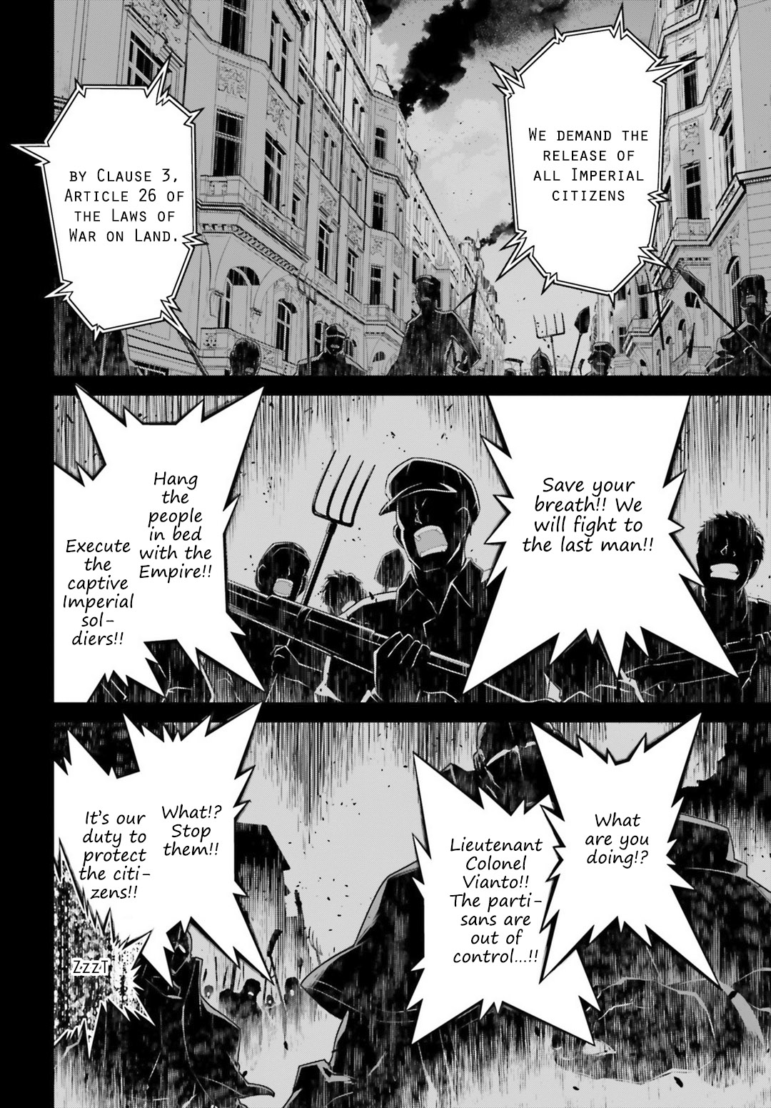 Youjo Senki Chapter 39 page 14 - Chapter 39: Trial by Fire V