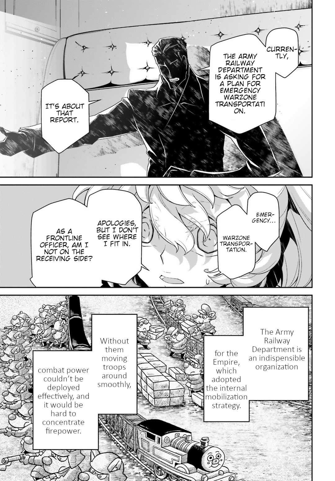 Youjo Senki Chapter 39 page 38 - Chapter 39: Trial by Fire V