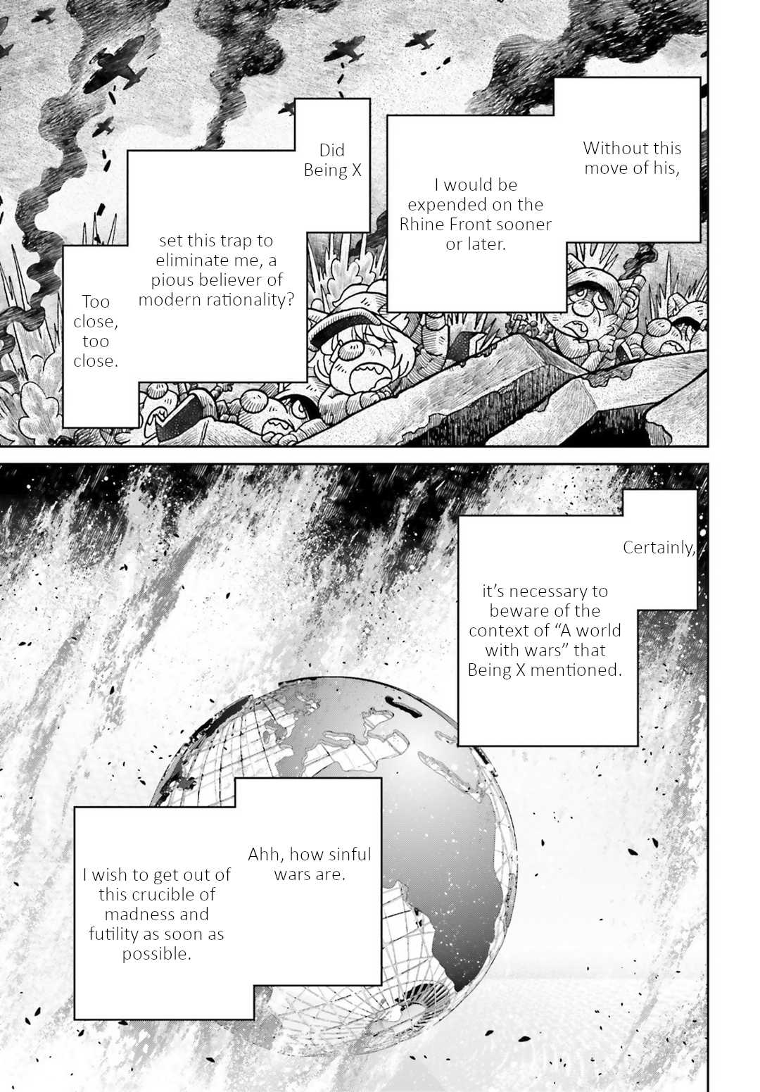 Youjo Senki Chapter 39 page 46 - Chapter 39: Trial by Fire V