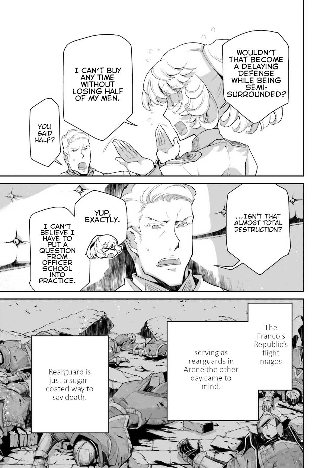 Youjo Senki Chapter 39 page 58 - Chapter 39: Trial by Fire V