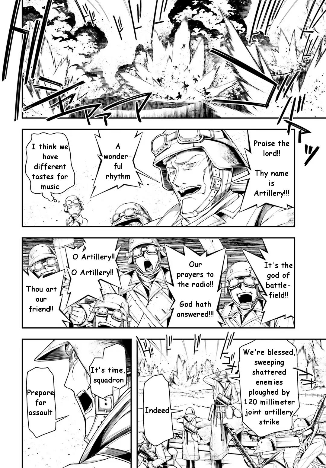 Youjo Senki Chapter 4 page 14 - Chapter 4: Die Wacht am Rhein 2
