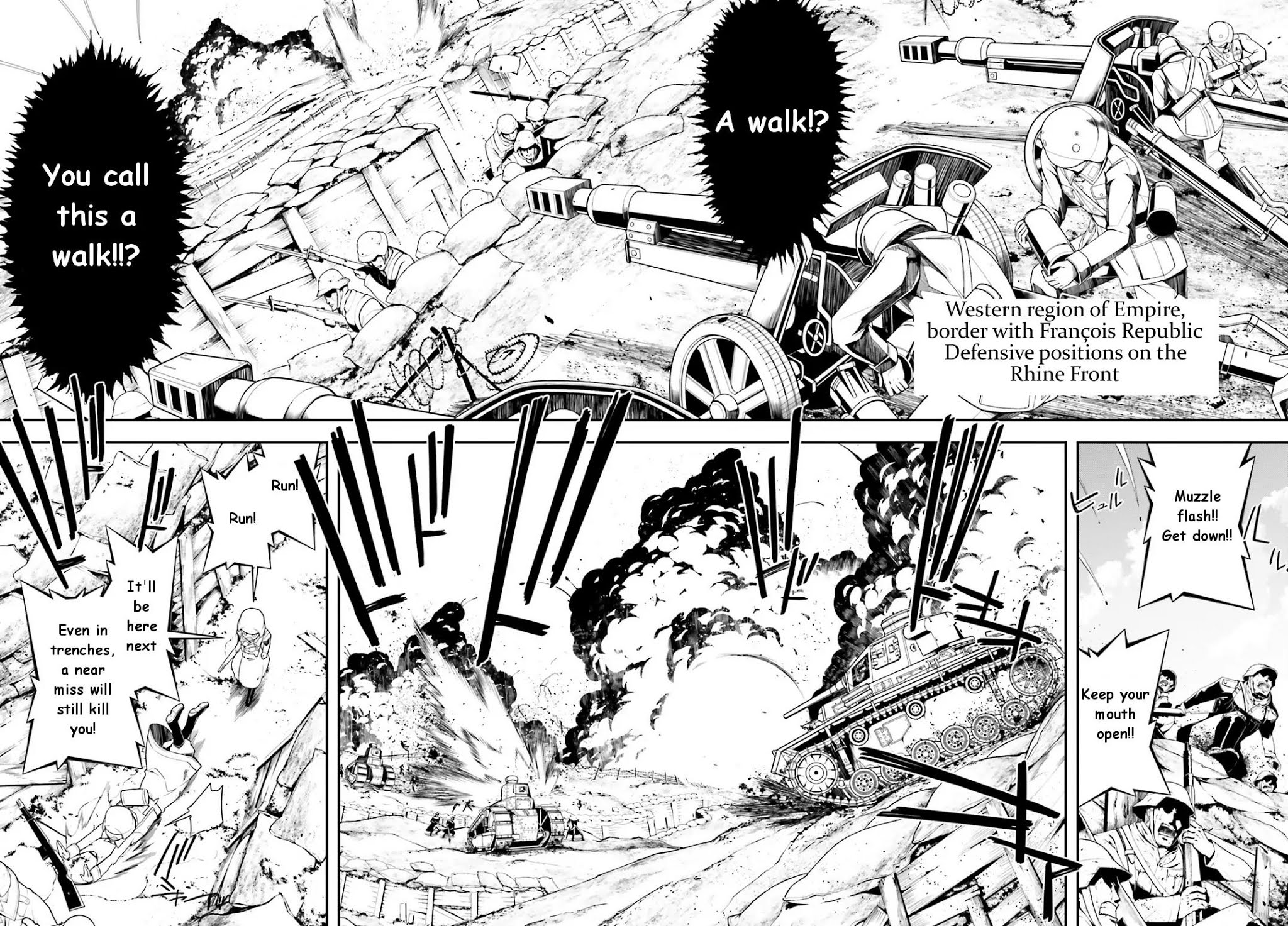 Youjo Senki Chapter 4 page 3 - Chapter 4: Die Wacht am Rhein 2