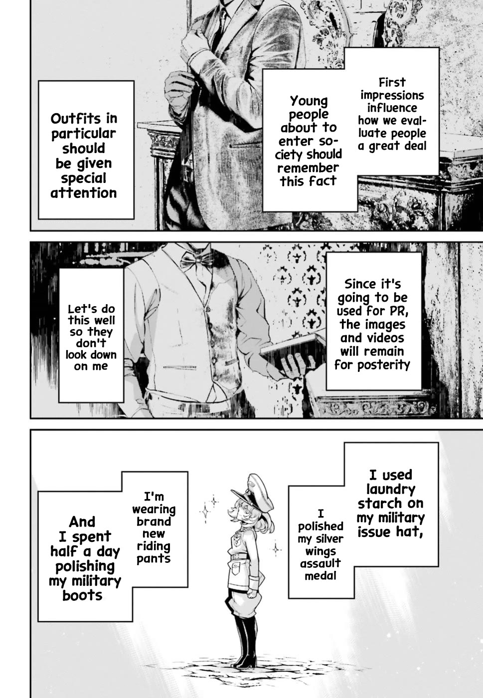 Youjo Senki Chapter 40.5 page 10 - Chapter 40.5: Side story: A borrowed cat