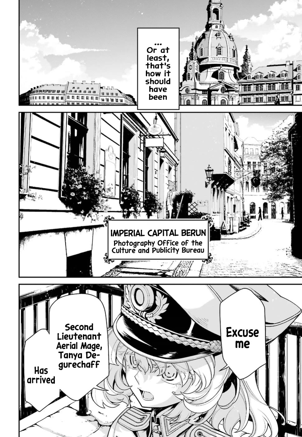 Youjo Senki Chapter 40.5 page 12 - Chapter 40.5: Side story: A borrowed cat