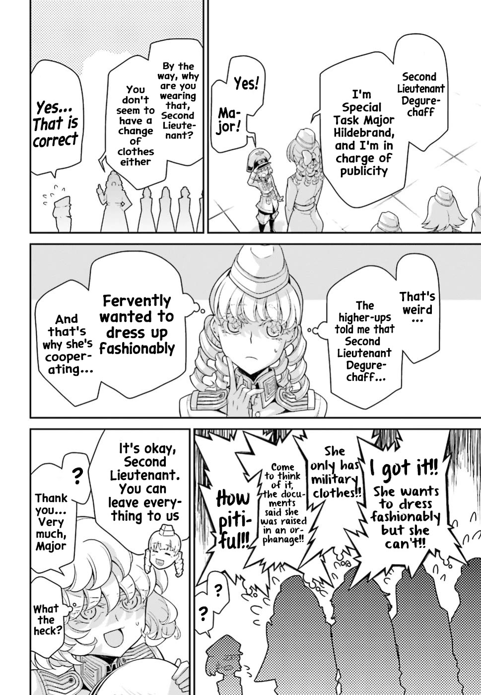 Youjo Senki Chapter 40.5 page 14 - Chapter 40.5: Side story: A borrowed cat