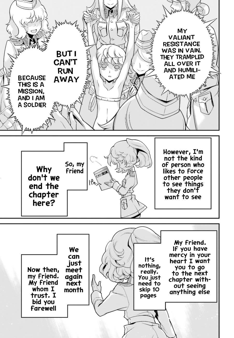 Youjo Senki Chapter 40.5 page 17 - Chapter 40.5: Side story: A borrowed cat