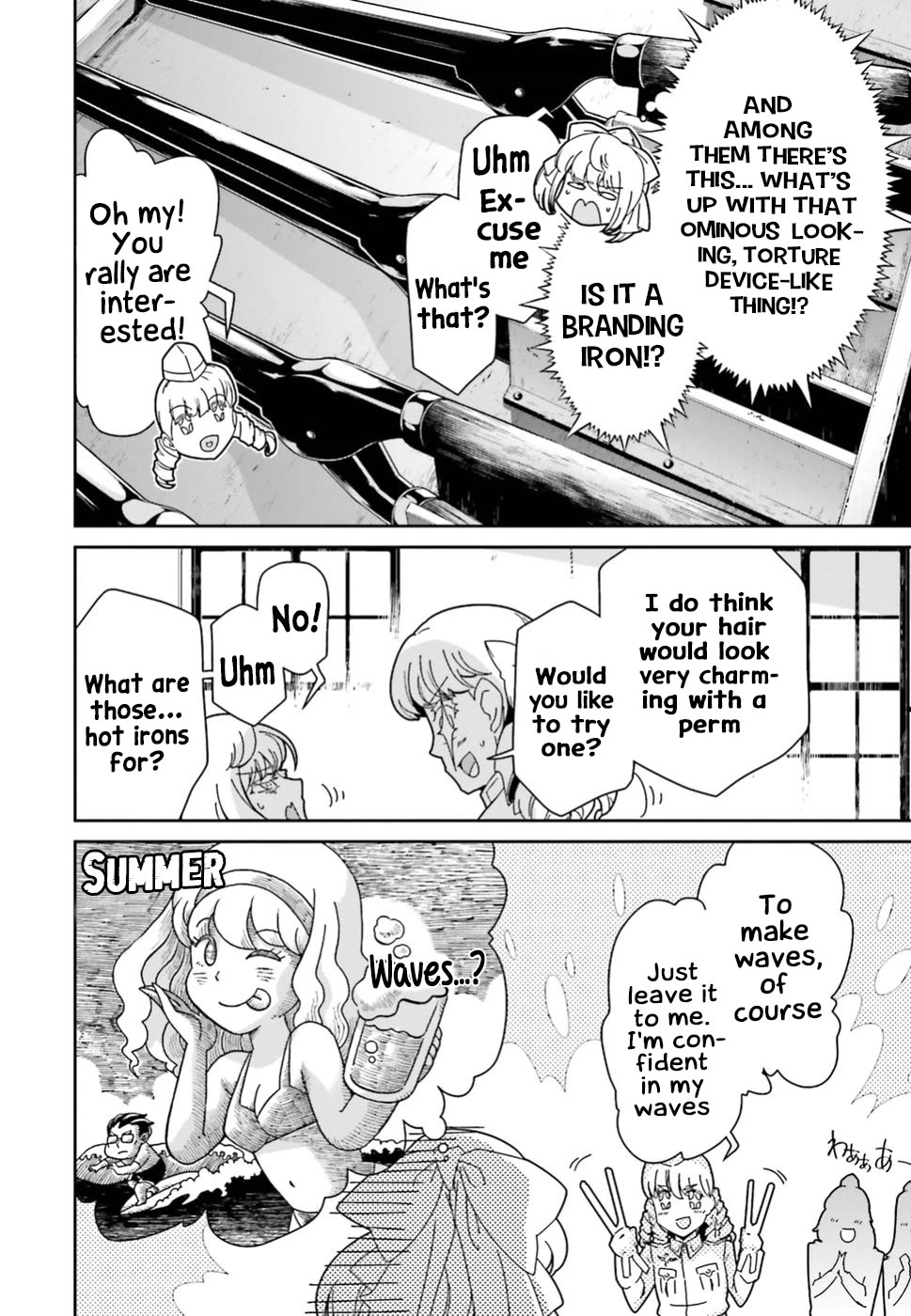 Youjo Senki Chapter 40.5 page 37 - Chapter 40.5: Side story: A borrowed cat