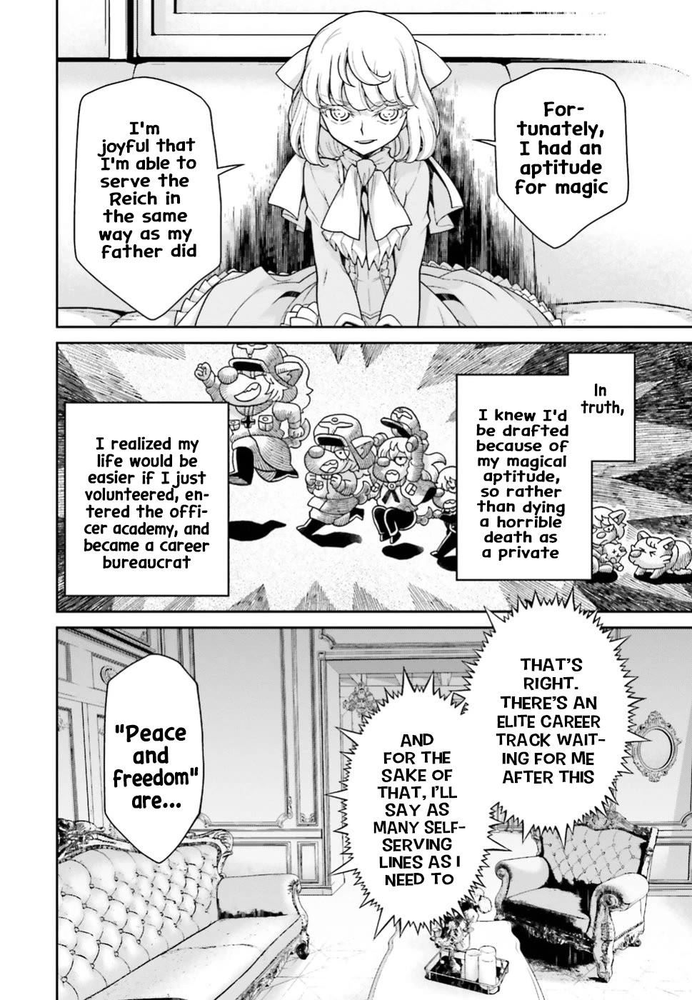 Youjo Senki Chapter 40.5 page 42 - Chapter 40.5: Side story: A borrowed cat