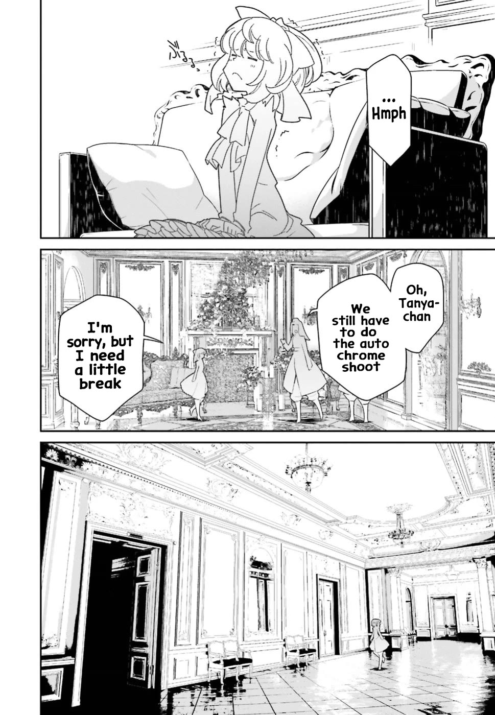Youjo Senki Chapter 40.5 page 46 - Chapter 40.5: Side story: A borrowed cat