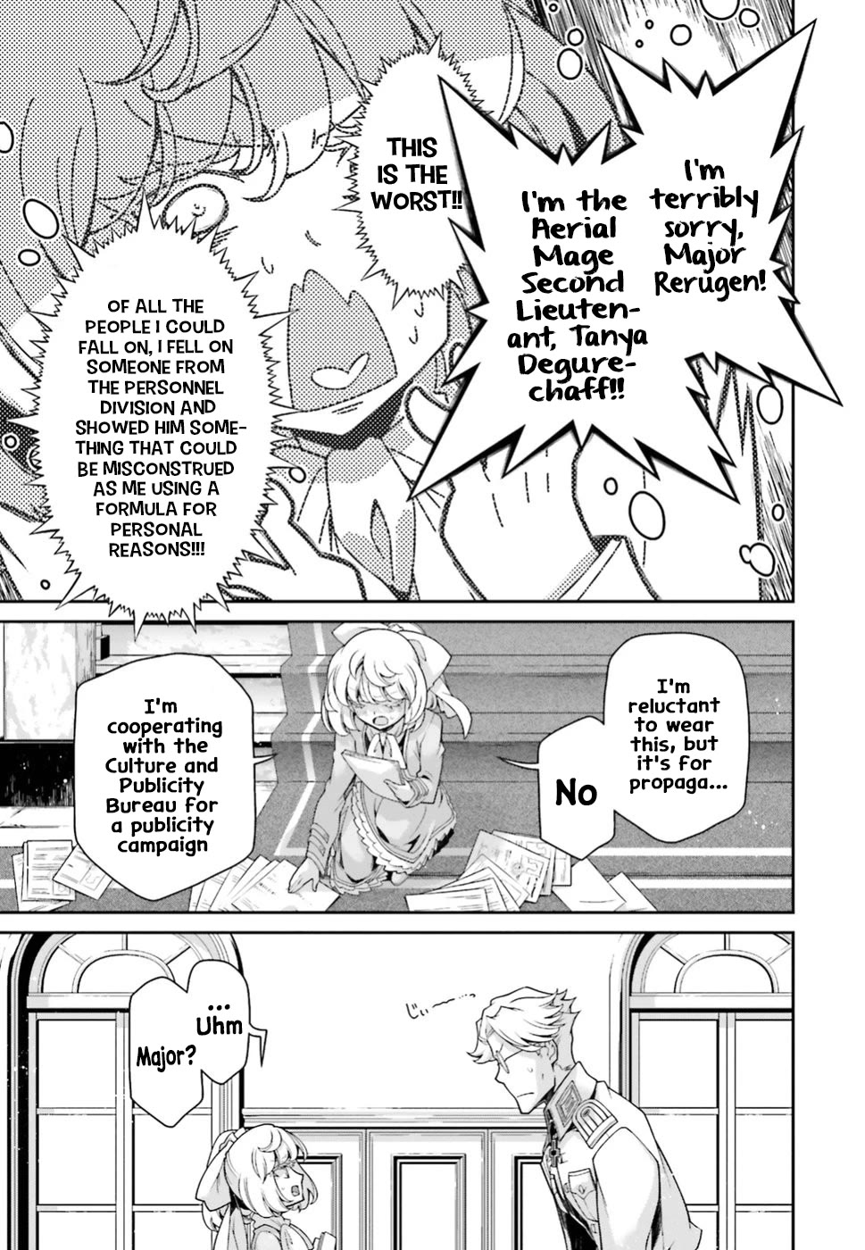 Youjo Senki Chapter 40.5 page 53 - Chapter 40.5: Side story: A borrowed cat
