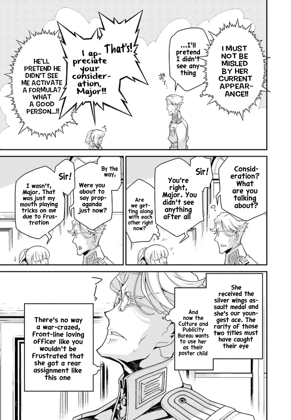 Youjo Senki Chapter 40.5 page 55 - Chapter 40.5: Side story: A borrowed cat