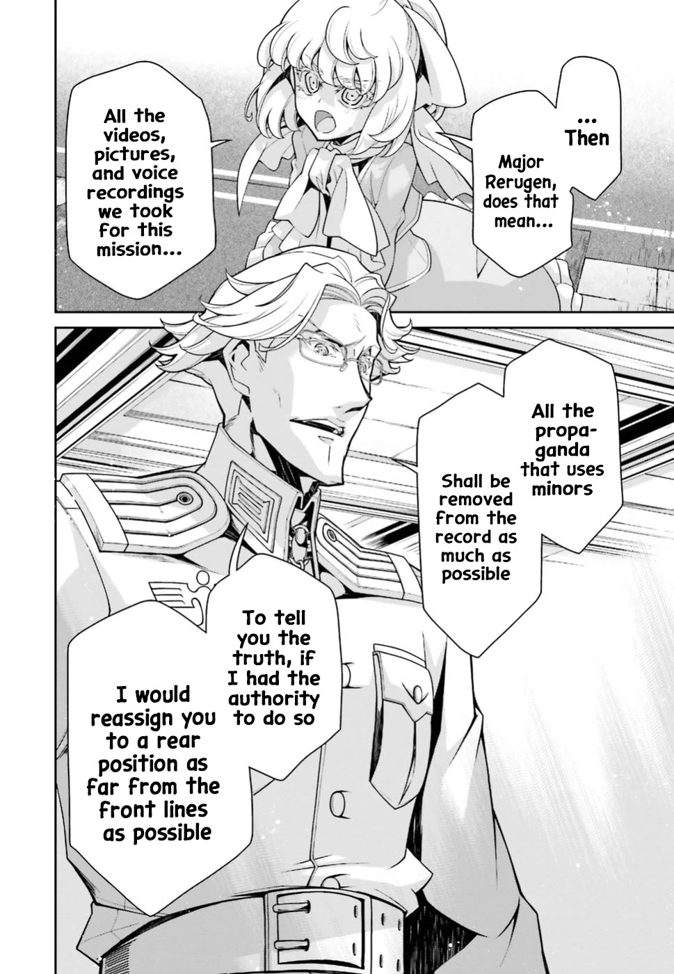 Youjo Senki Chapter 40.5 page 58 - Chapter 40.5: Side story: A borrowed cat
