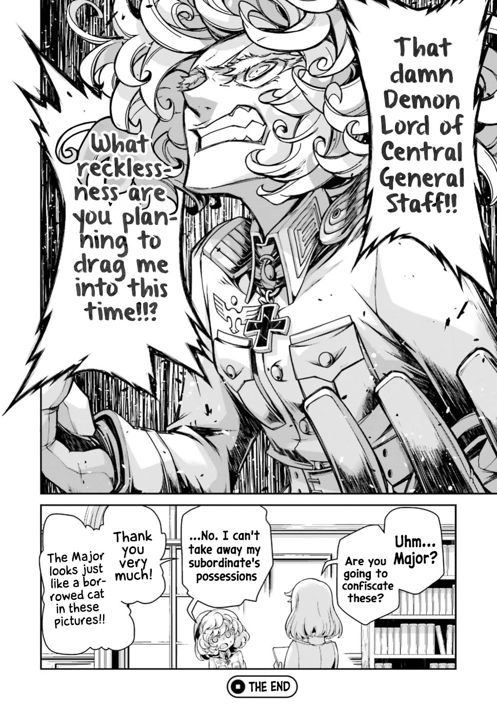 Youjo Senki Chapter 40.5 page 64 - Chapter 40.5: Side story: A borrowed cat