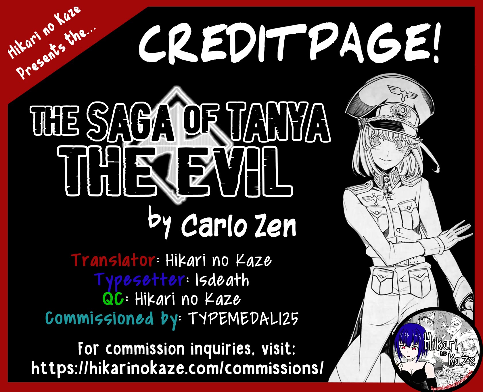 Youjo Senki Chapter 40.5 page 65 - Chapter 40.5: Side story: A borrowed cat