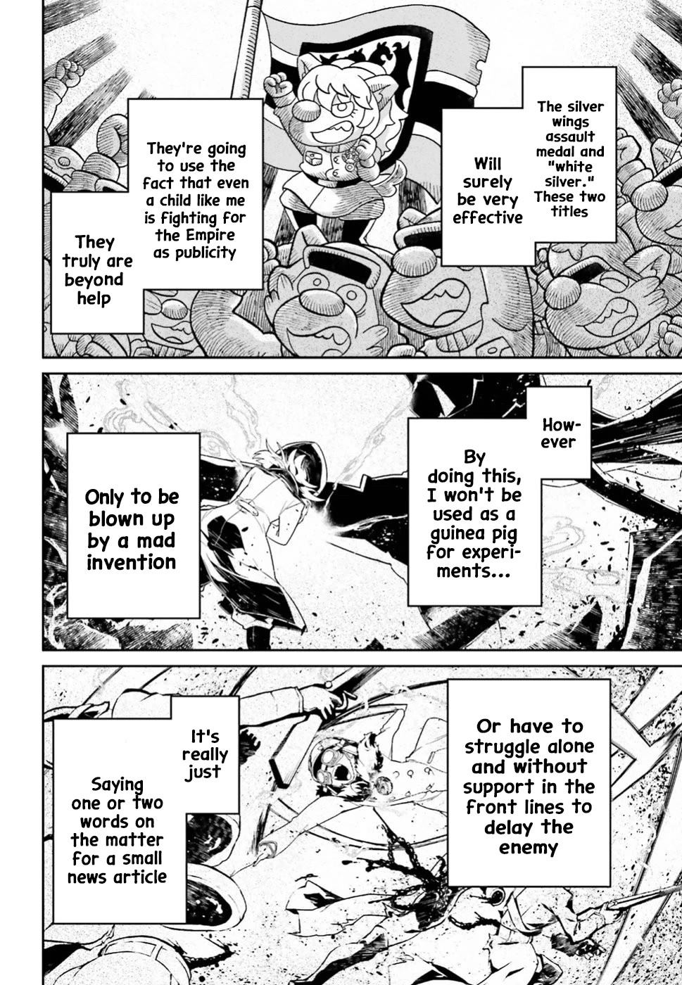 Youjo Senki Chapter 40.5 page 8 - Chapter 40.5: Side story: A borrowed cat