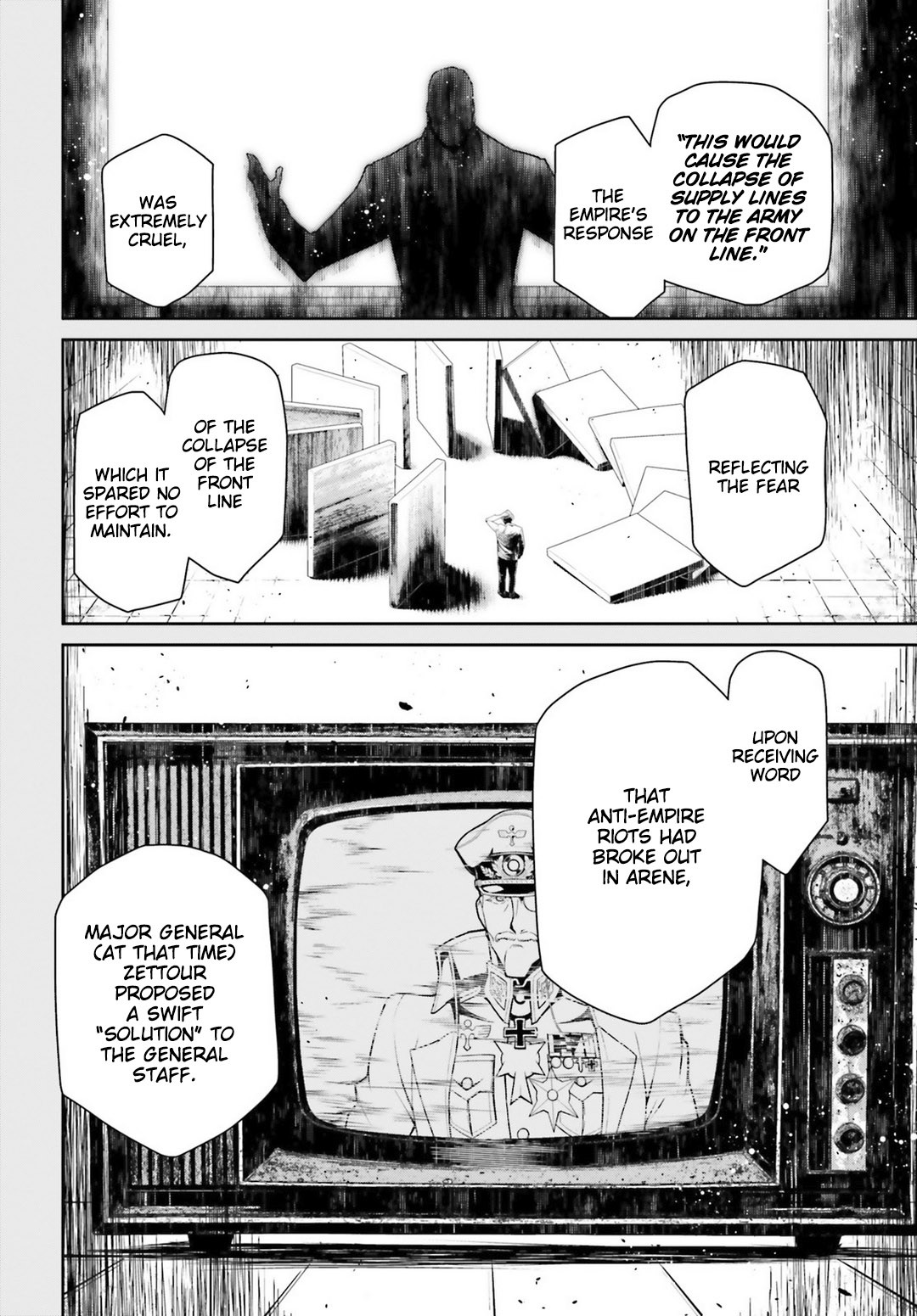Youjo Senki Chapter 40 page 10 - Chapter 40: Andrew Report: The Massacre of Arene