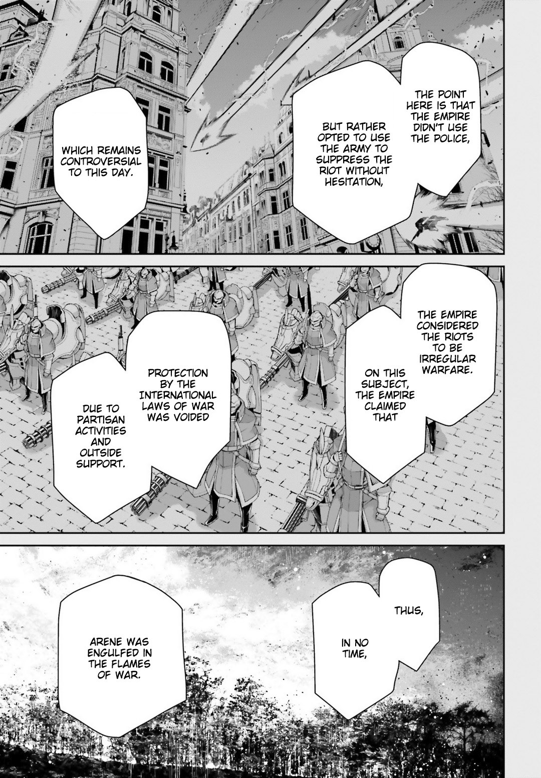 Youjo Senki Chapter 40 page 11 - Chapter 40: Andrew Report: The Massacre of Arene