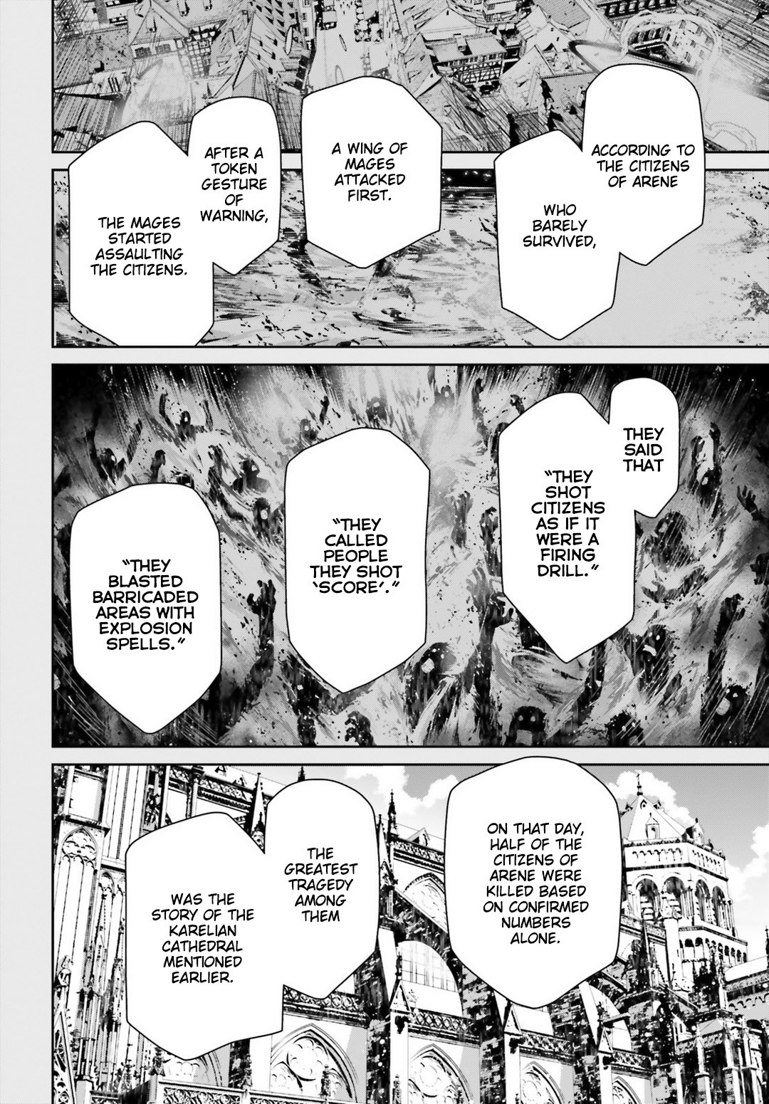 Youjo Senki Chapter 40 page 12 - Chapter 40: Andrew Report: The Massacre of Arene