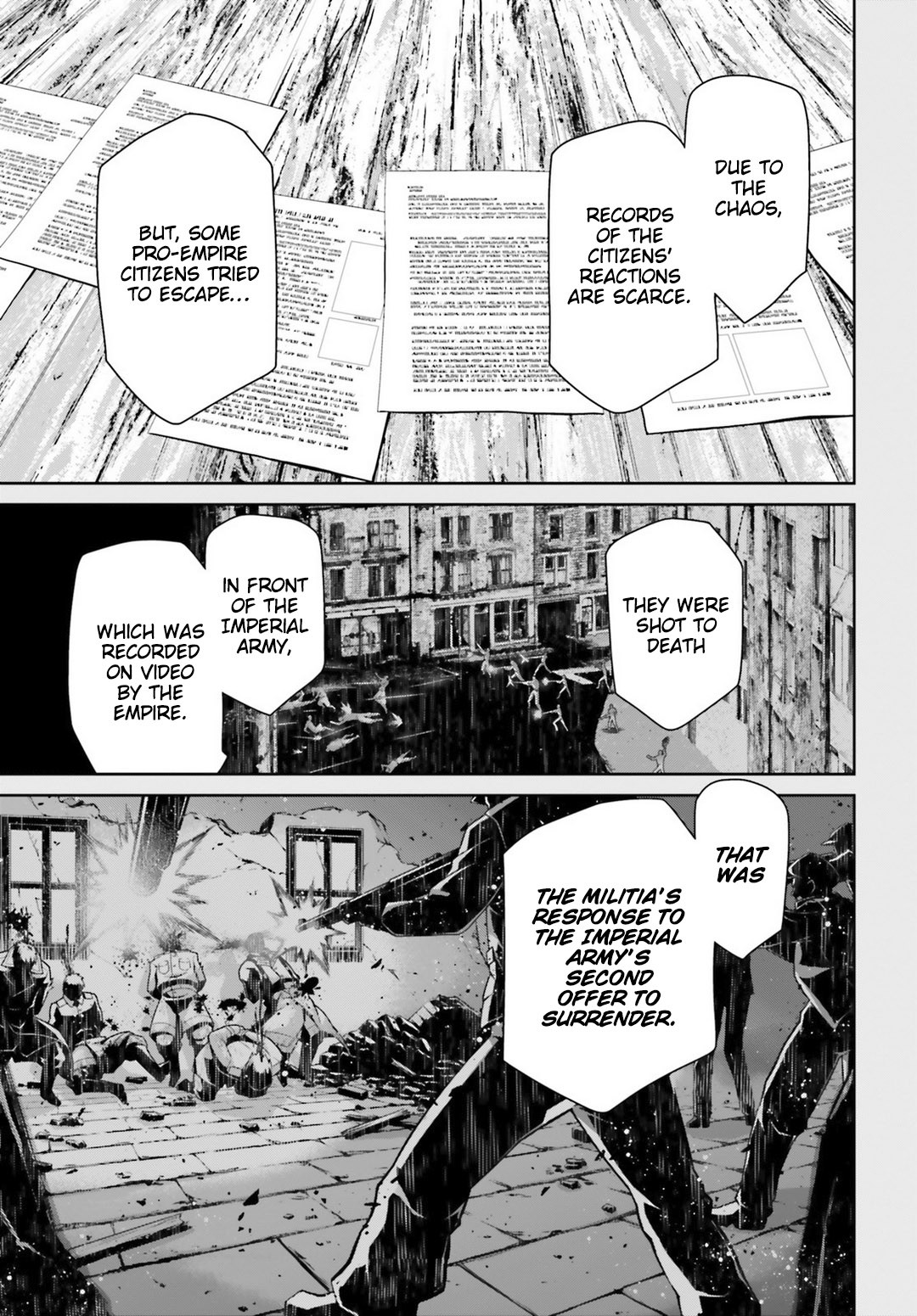 Youjo Senki Chapter 40 page 17 - Chapter 40: Andrew Report: The Massacre of Arene