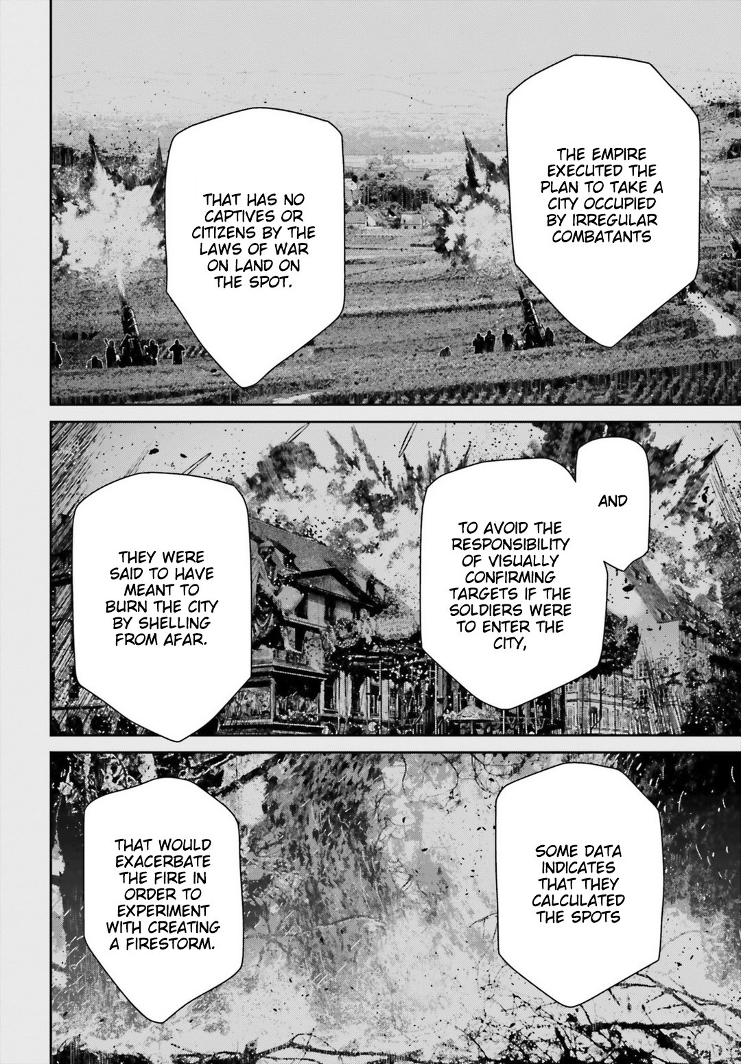 Youjo Senki Chapter 40 page 18 - Chapter 40: Andrew Report: The Massacre of Arene