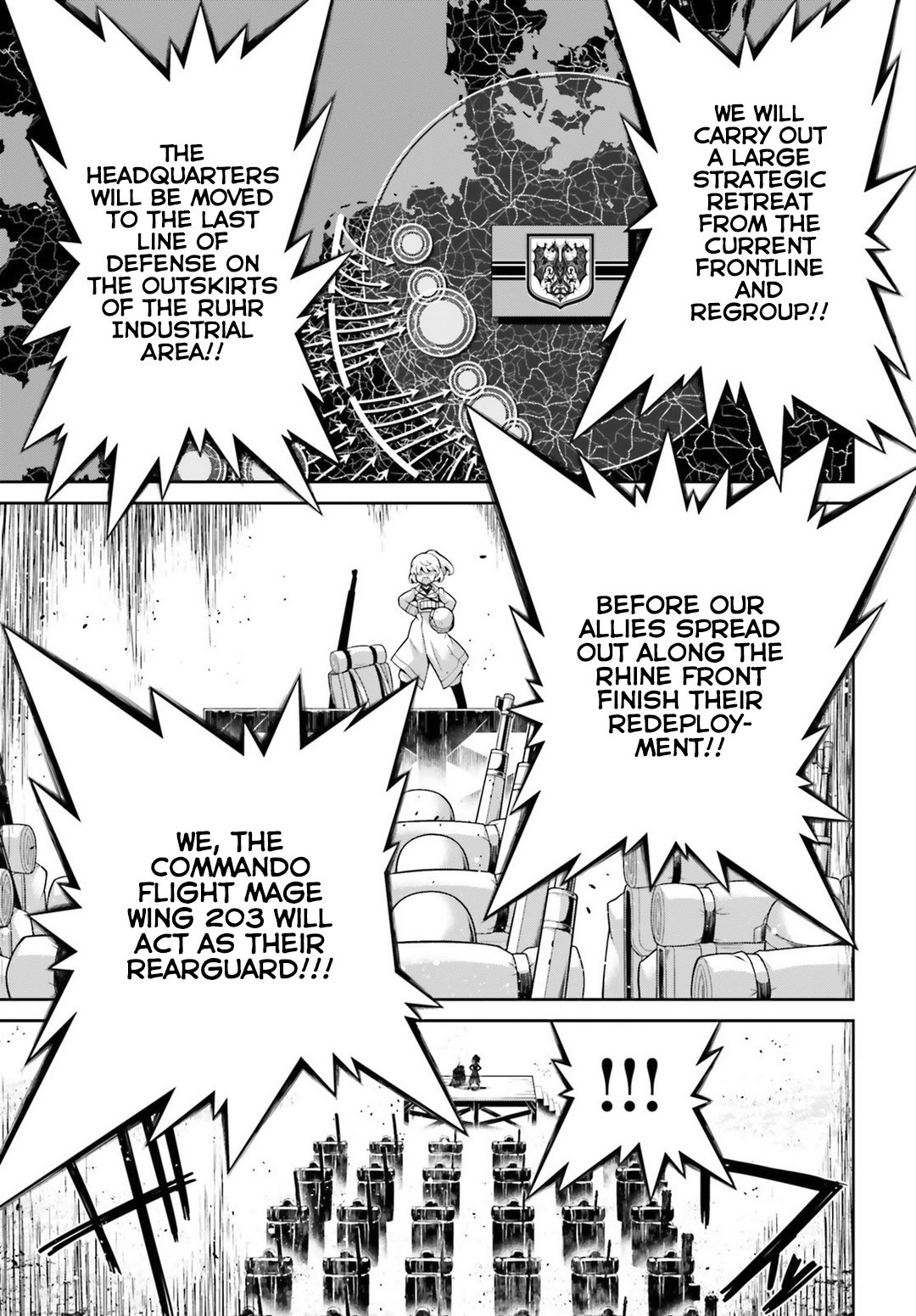 Youjo Senki Chapter 41 page 3 - Chapter 41: Preparation to Move Forward I