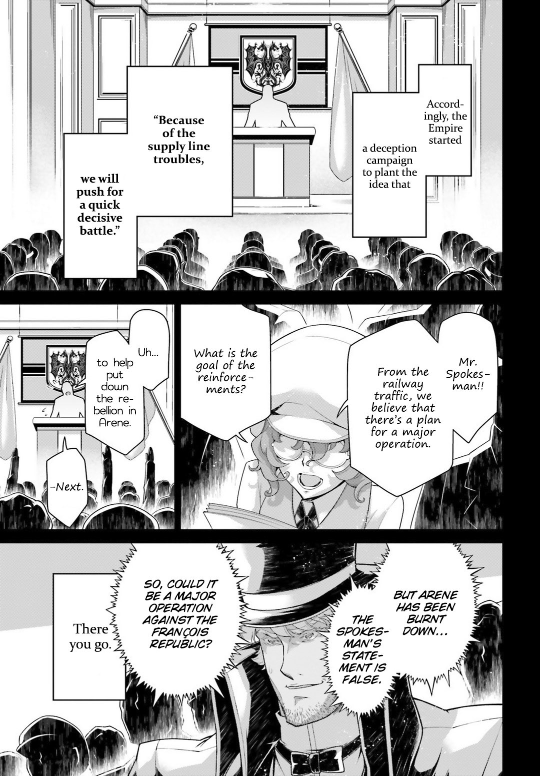 Youjo Senki Chapter 41 page 36 - Chapter 41: Preparation to Move Forward I