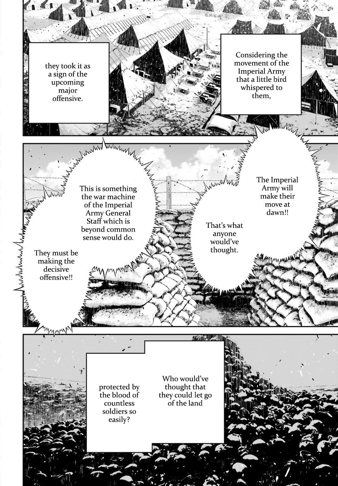 Youjo Senki Chapter 41 page 62 - Chapter 41: Preparation to Move Forward I