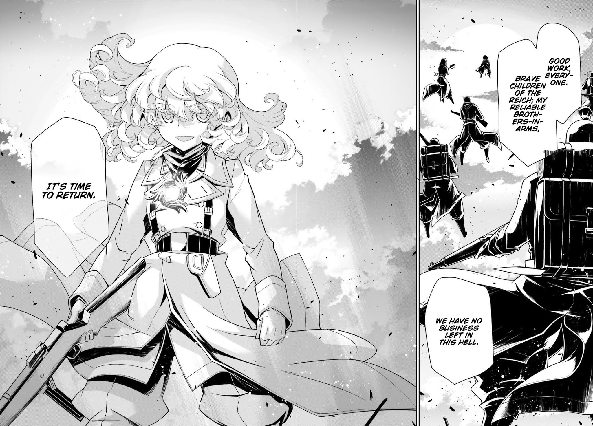 Youjo Senki Chapter 42 page 25 - Chapter 42: Preparation to Move Forward II