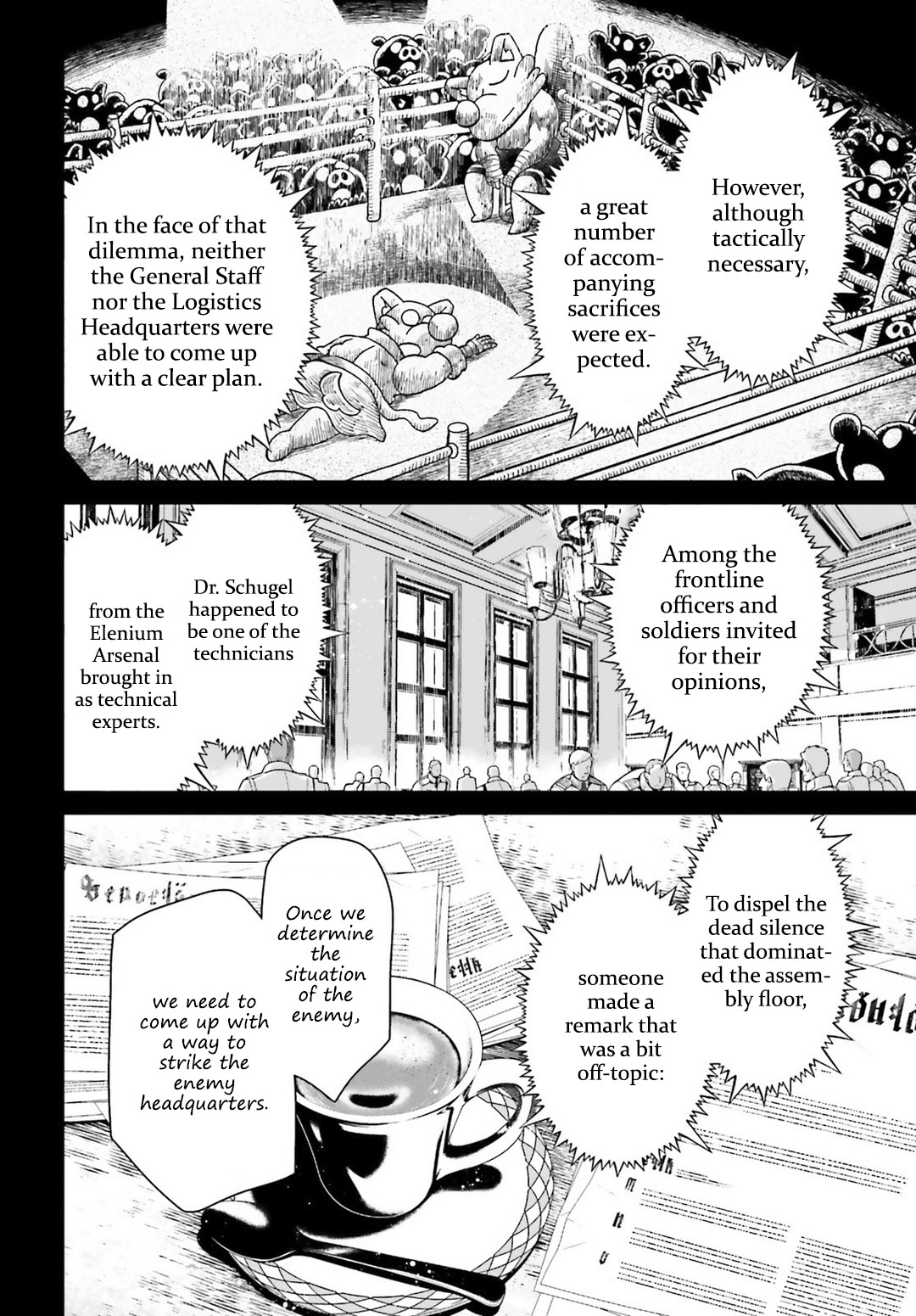 Youjo Senki Chapter 42 page 34 - Chapter 42: Preparation to Move Forward II