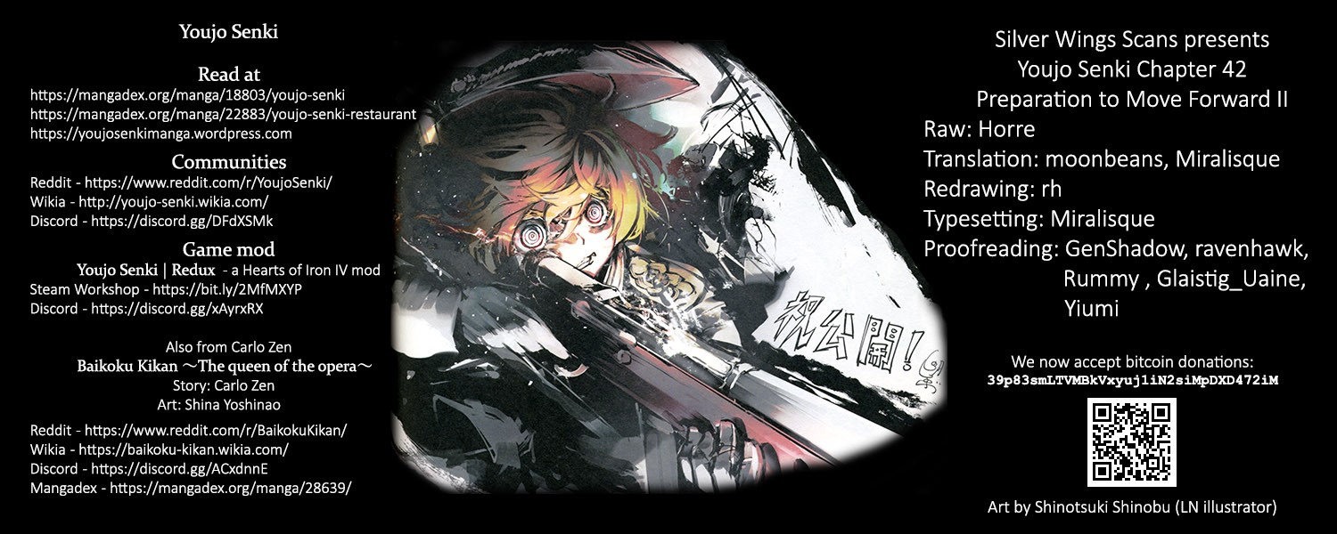 Youjo Senki Chapter 42 page 46 - Chapter 42: Preparation to Move Forward II