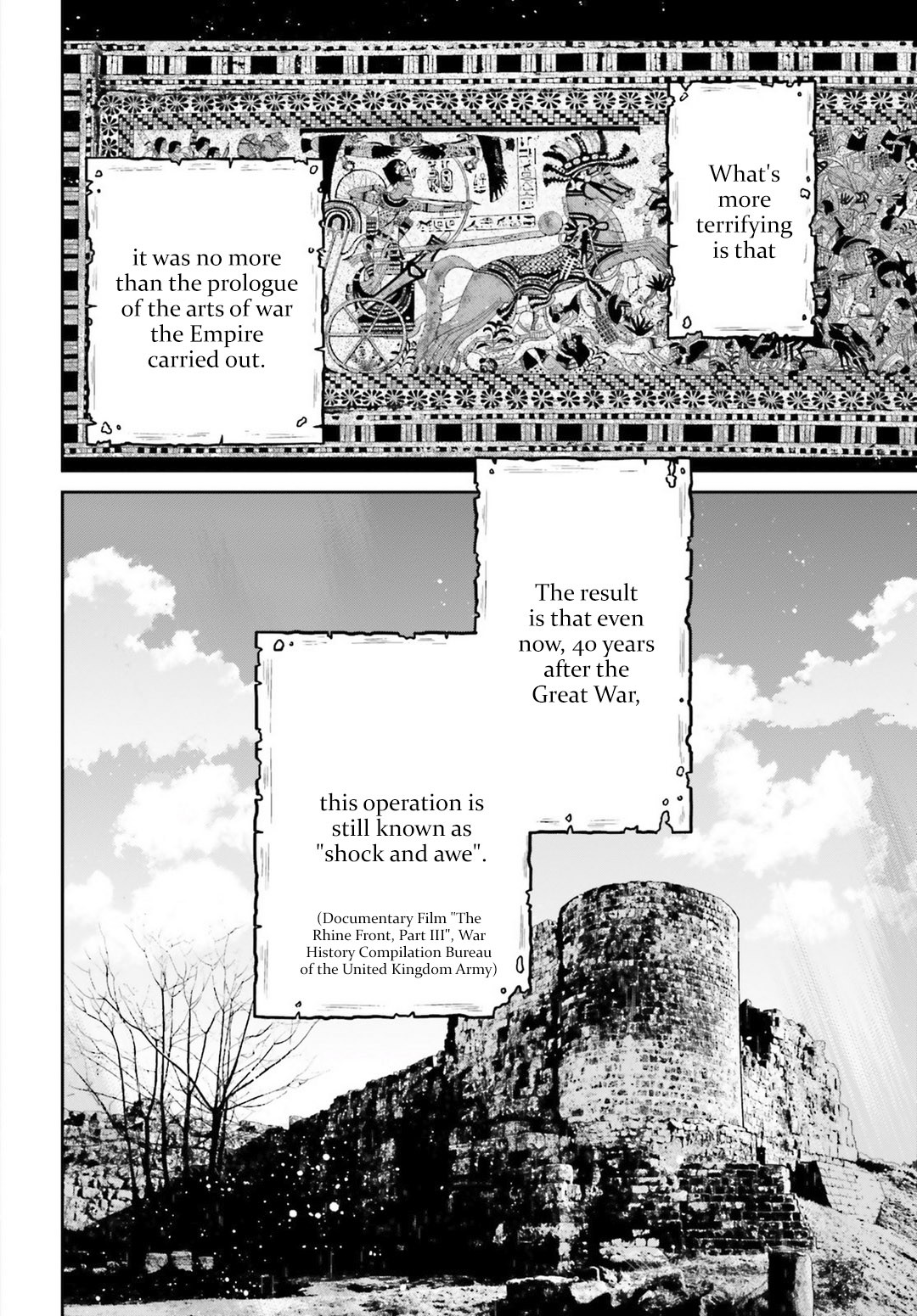 Youjo Senki Chapter 47 page 10 - Chapter 47: Records of the United Kingdom Army’s Bureau of War Archives