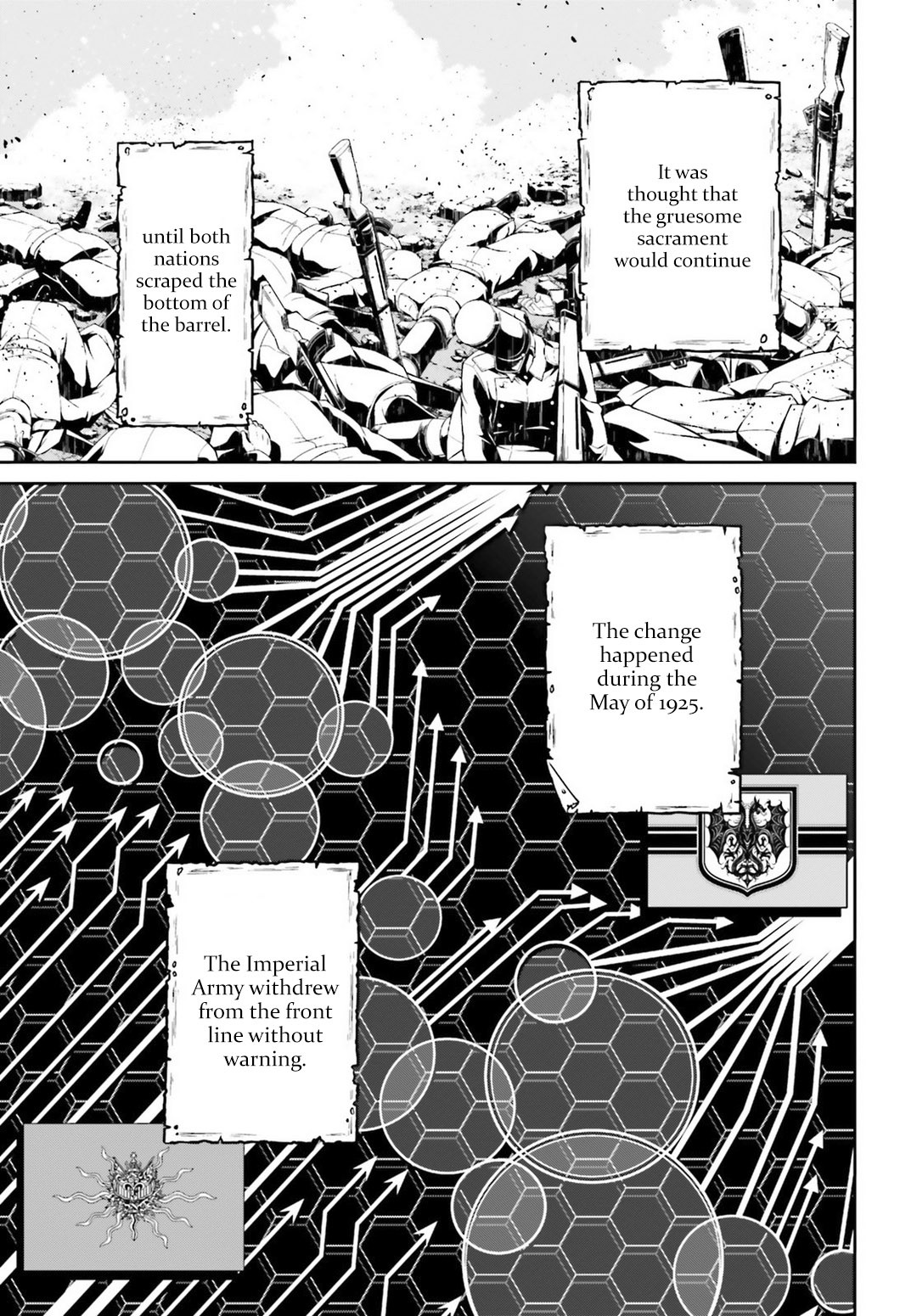 Youjo Senki Chapter 47 page 3 - Chapter 47: Records of the United Kingdom Army’s Bureau of War Archives