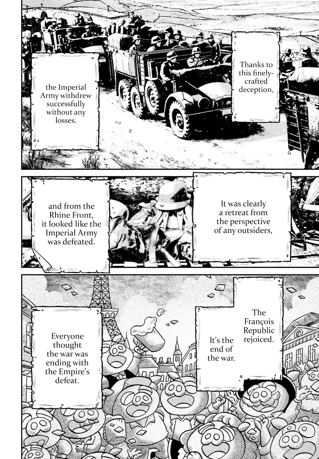 Youjo Senki Chapter 47 page 4 - Chapter 47: Records of the United Kingdom Army’s Bureau of War Archives