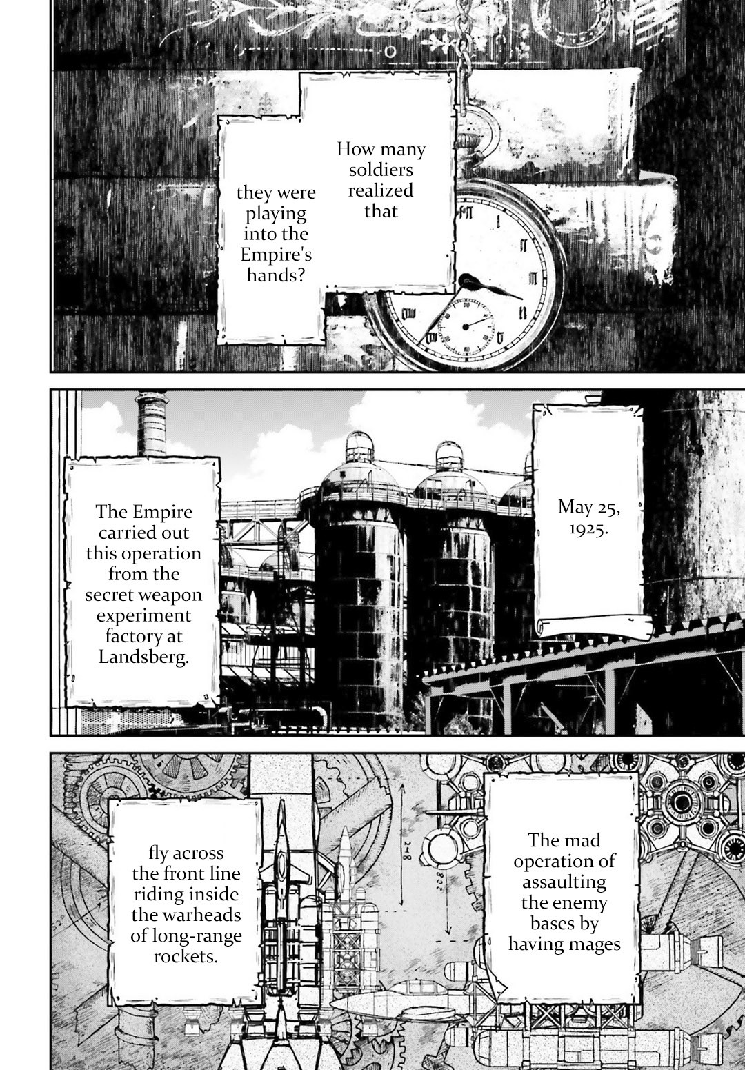 Youjo Senki Chapter 47 page 6 - Chapter 47: Records of the United Kingdom Army’s Bureau of War Archives