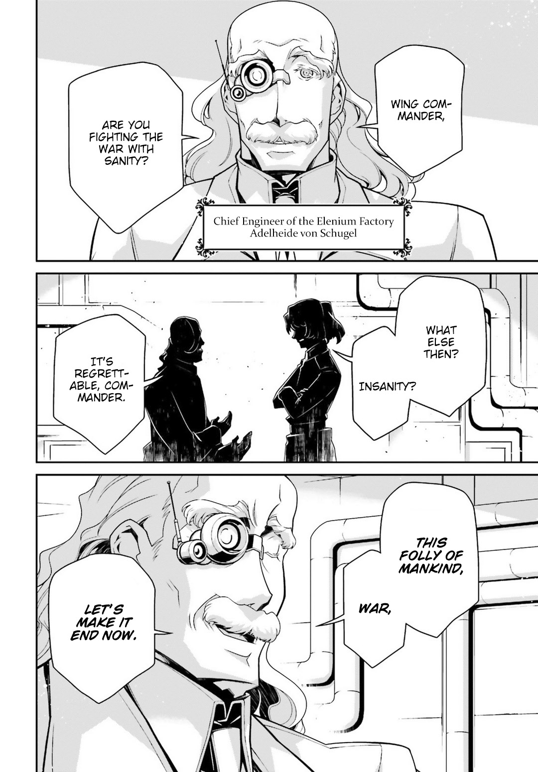 Youjo Senki Chapter 47 page 8 - Chapter 47: Records of the United Kingdom Army’s Bureau of War Archives