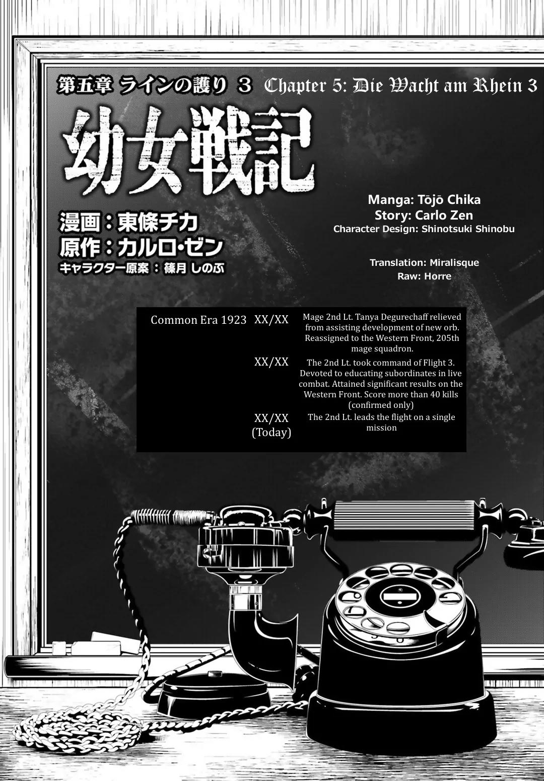 Youjo Senki Chapter 5.1 page 7 - Chapter 5.1: Die Wacht am Rhein 3