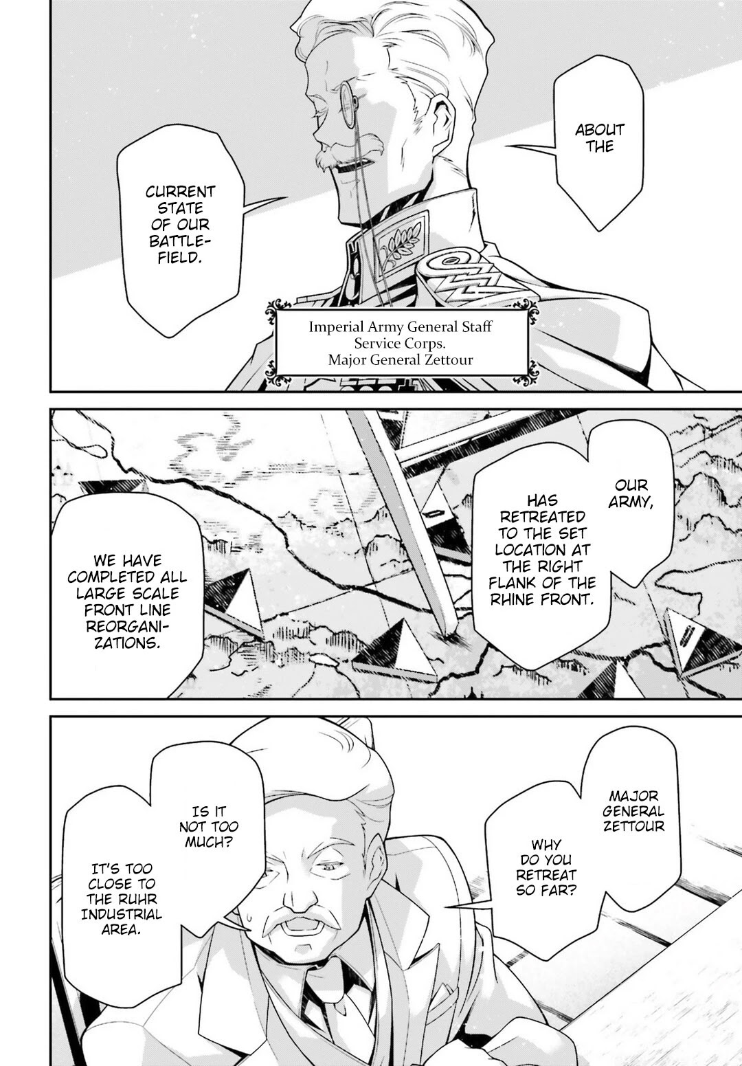 Youjo Senki Chapter 50 page 13 - Chapter 50: The Intervention Which Was Too Late I