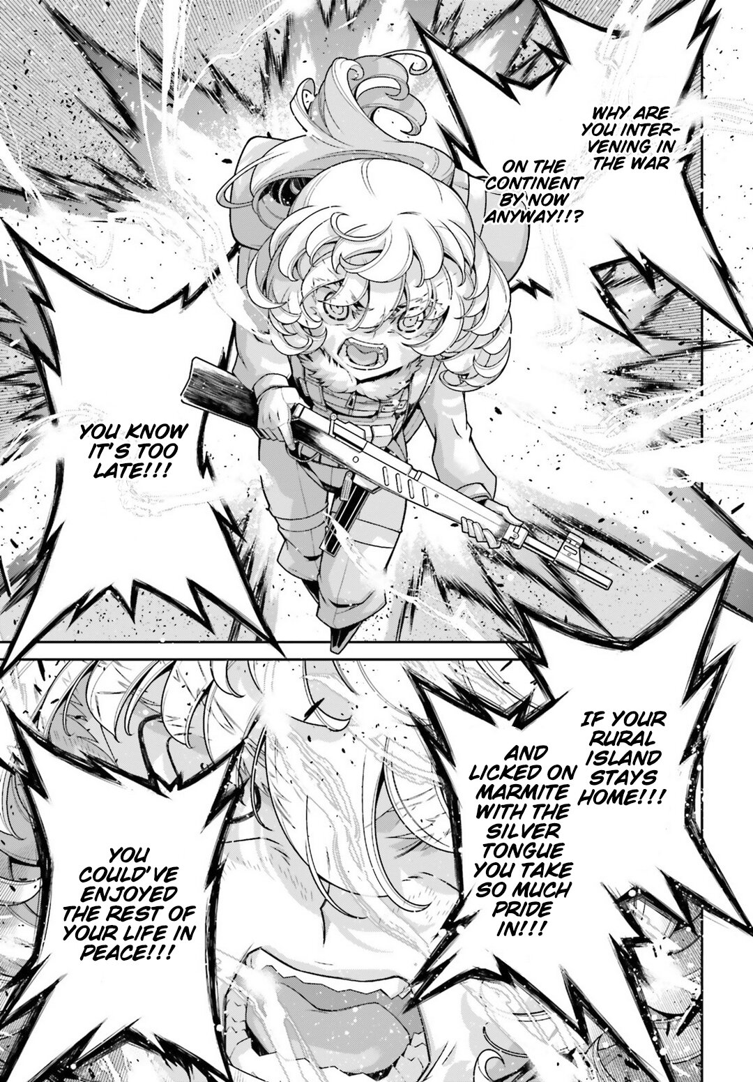 Youjo Senki Chapter 52 page 50 - Chapter 52: The Intervention Which Was Too Late III