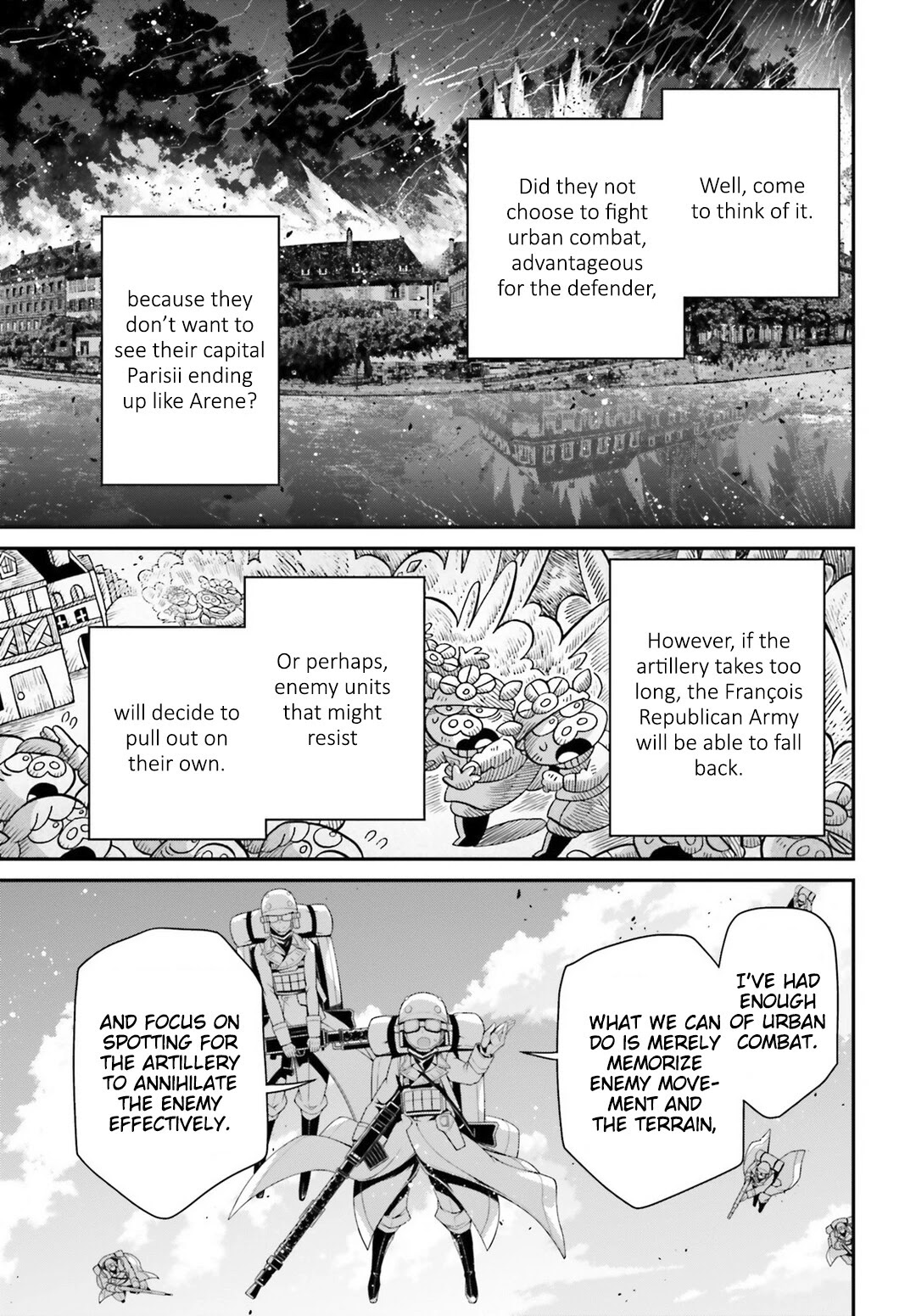 Youjo Senki Chapter 54 page 37 - Chapter 54: The Intervention Which Was Too Late V