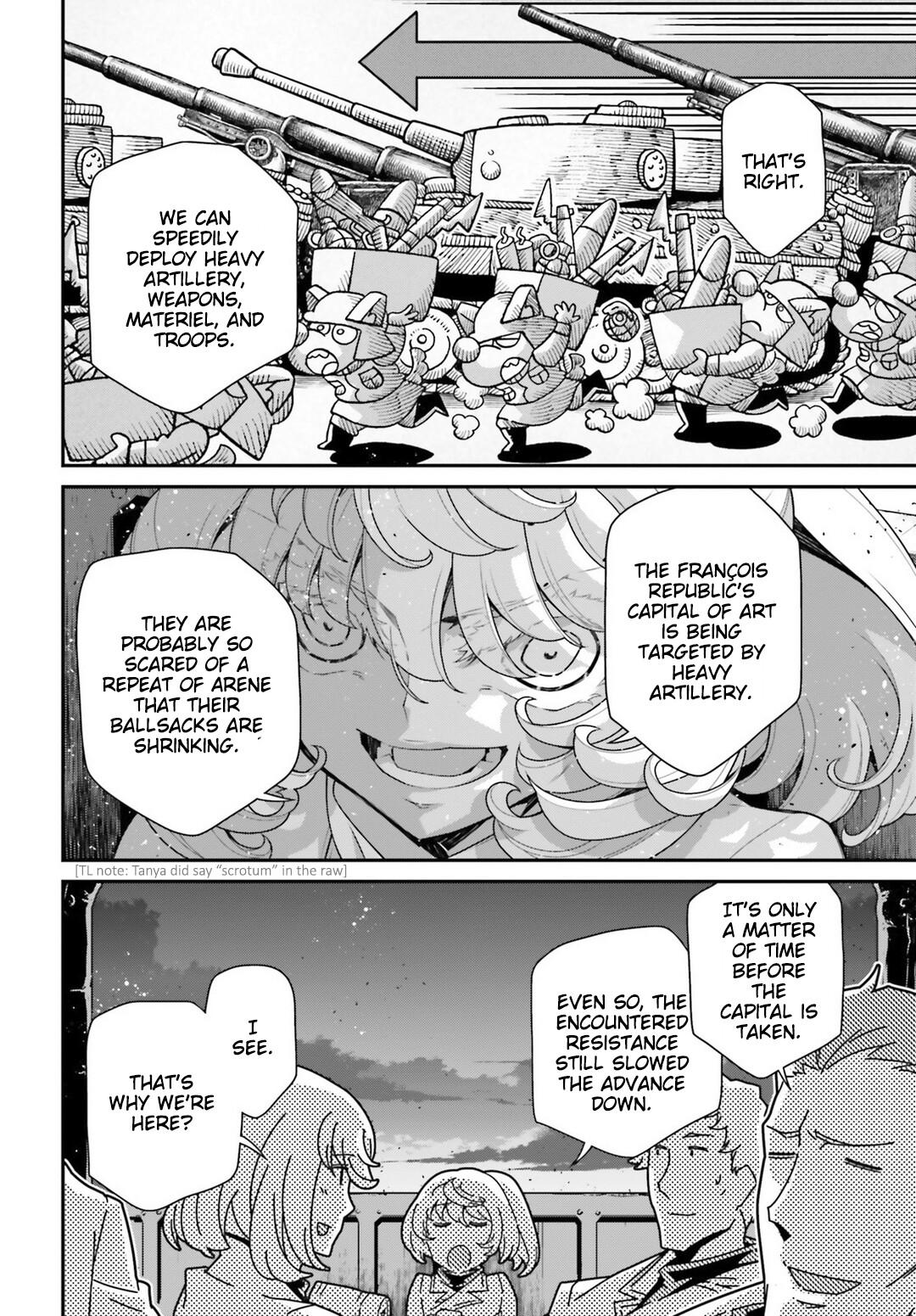 Youjo Senki Chapter 54 page 8 - Chapter 54: The Intervention Which Was Too Late V