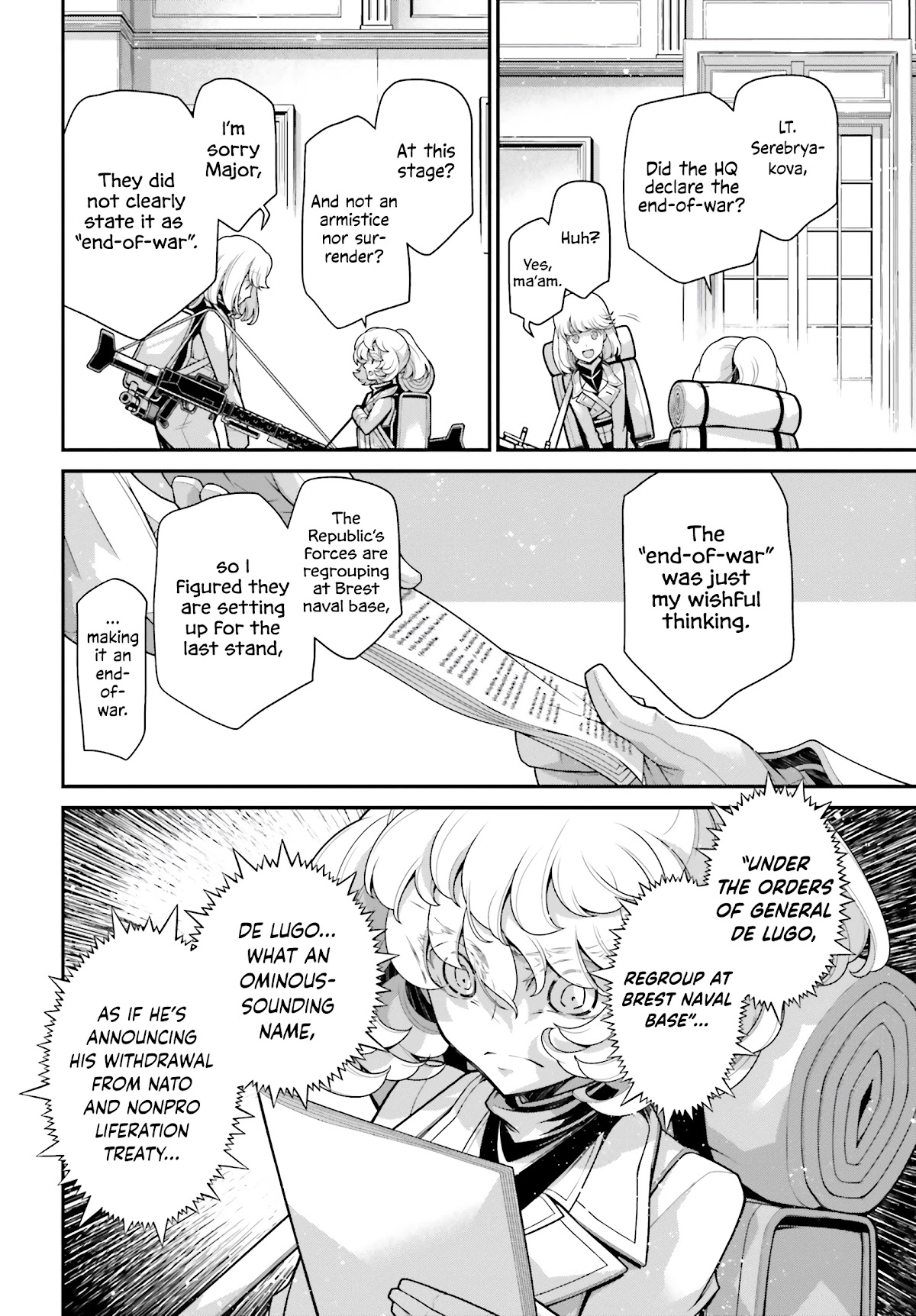 Youjo Senki Chapter 55 page 26 - Chapter 55: Operation an Ark I
