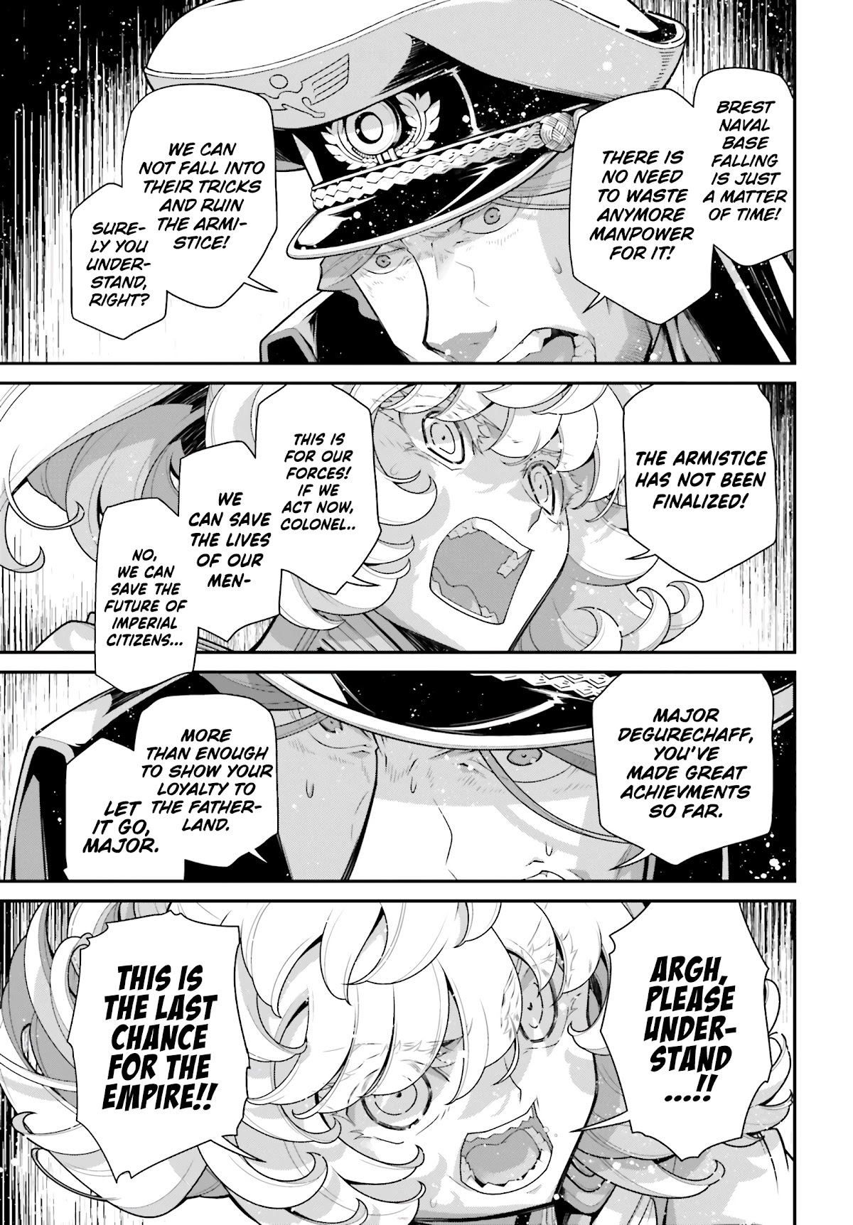 Youjo Senki Chapter 55 page 34 - Chapter 55: Operation an Ark I