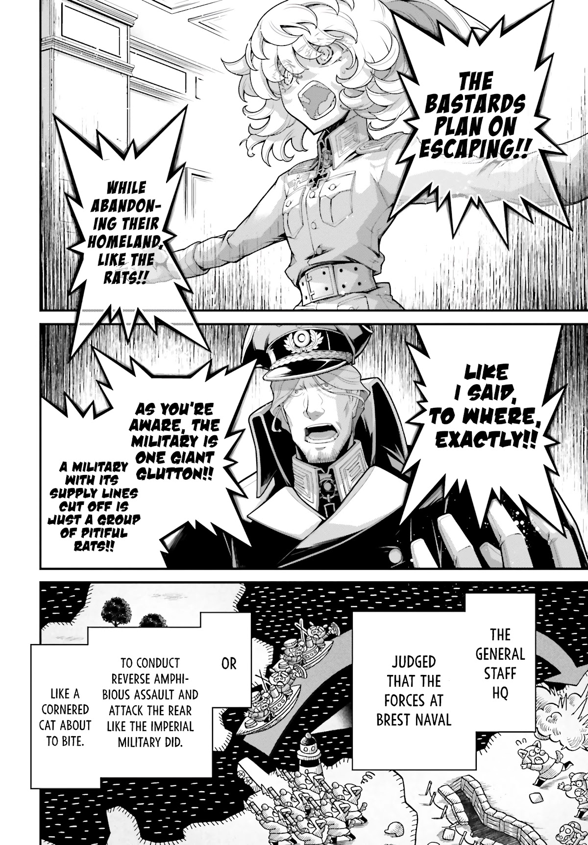 Youjo Senki Chapter 55 page 35 - Chapter 55: Operation an Ark I