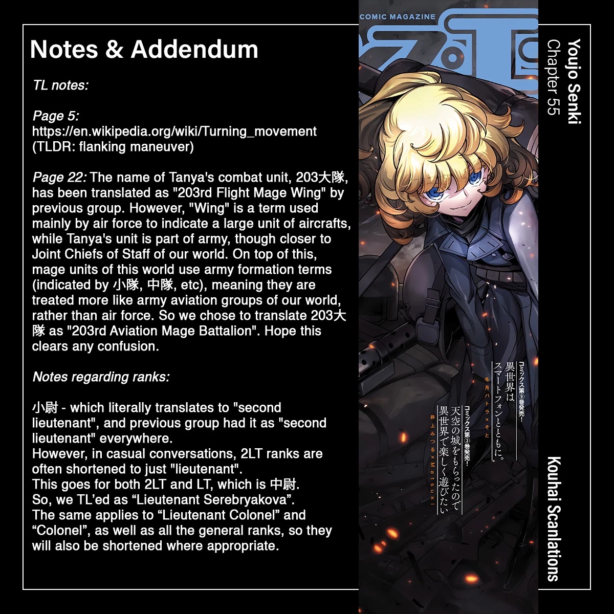 Youjo Senki Chapter 55 page 44 - Chapter 55: Operation an Ark I