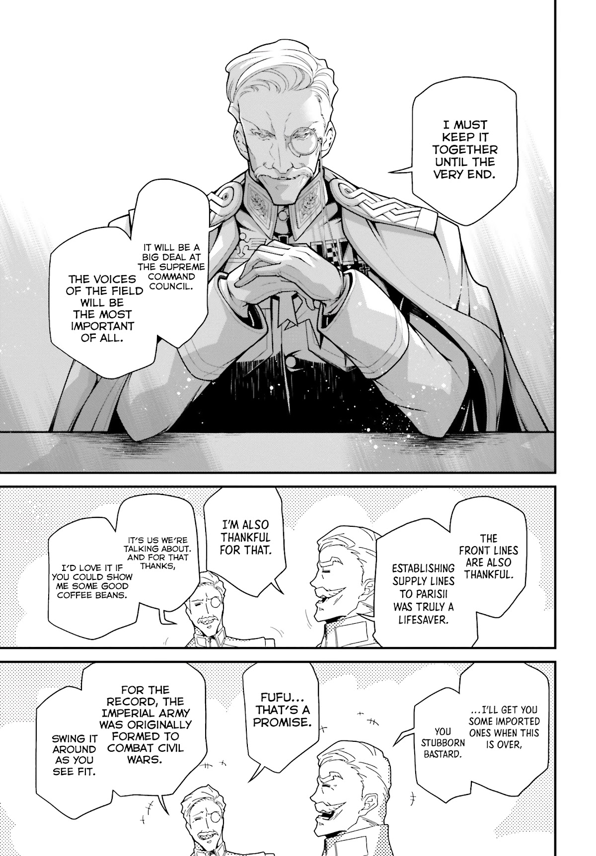 Youjo Senki Chapter 55 page 9 - Chapter 55: Operation an Ark I