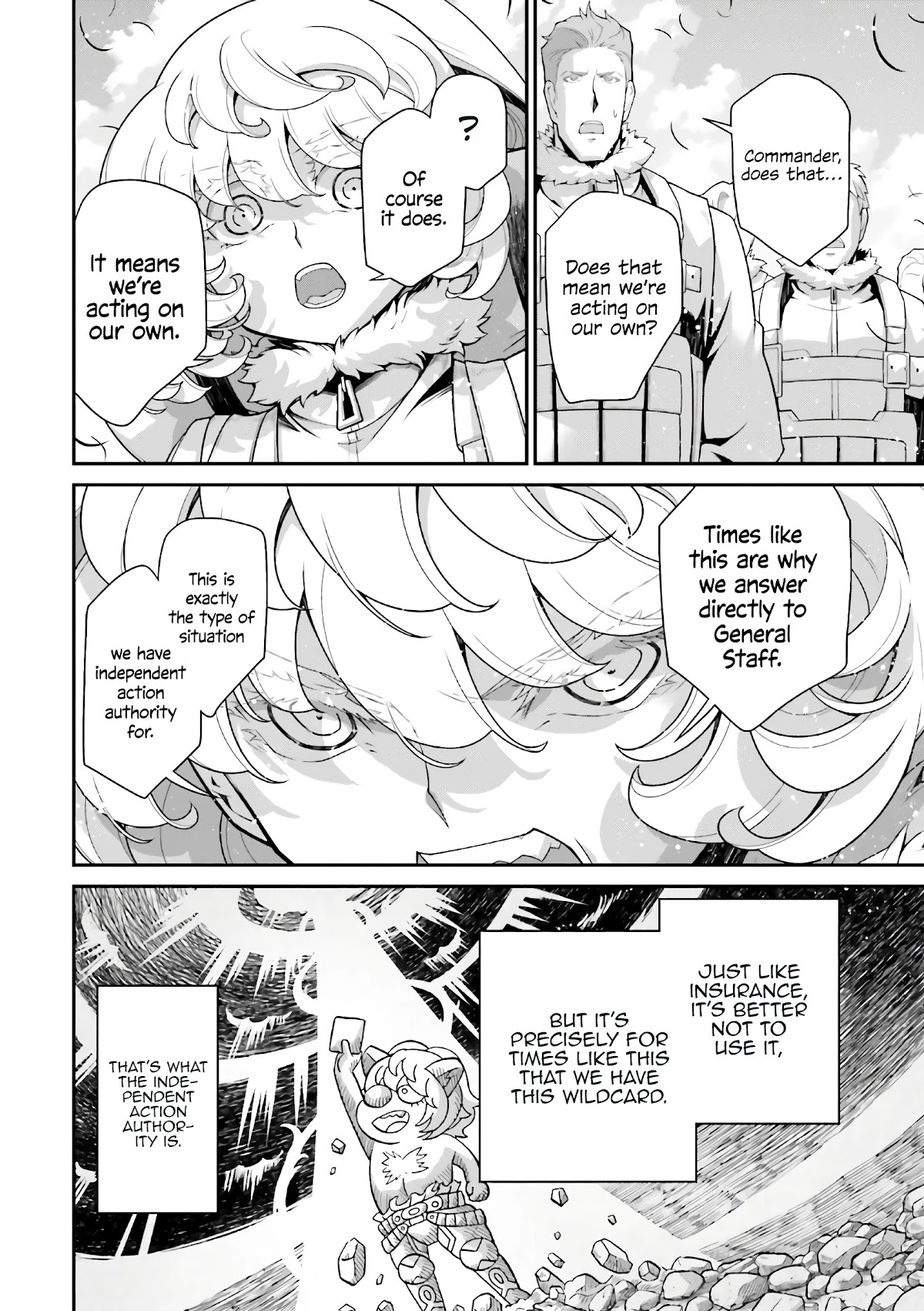 Youjo Senki Chapter 56 page 10 - Chapter 56: Operation Ark II